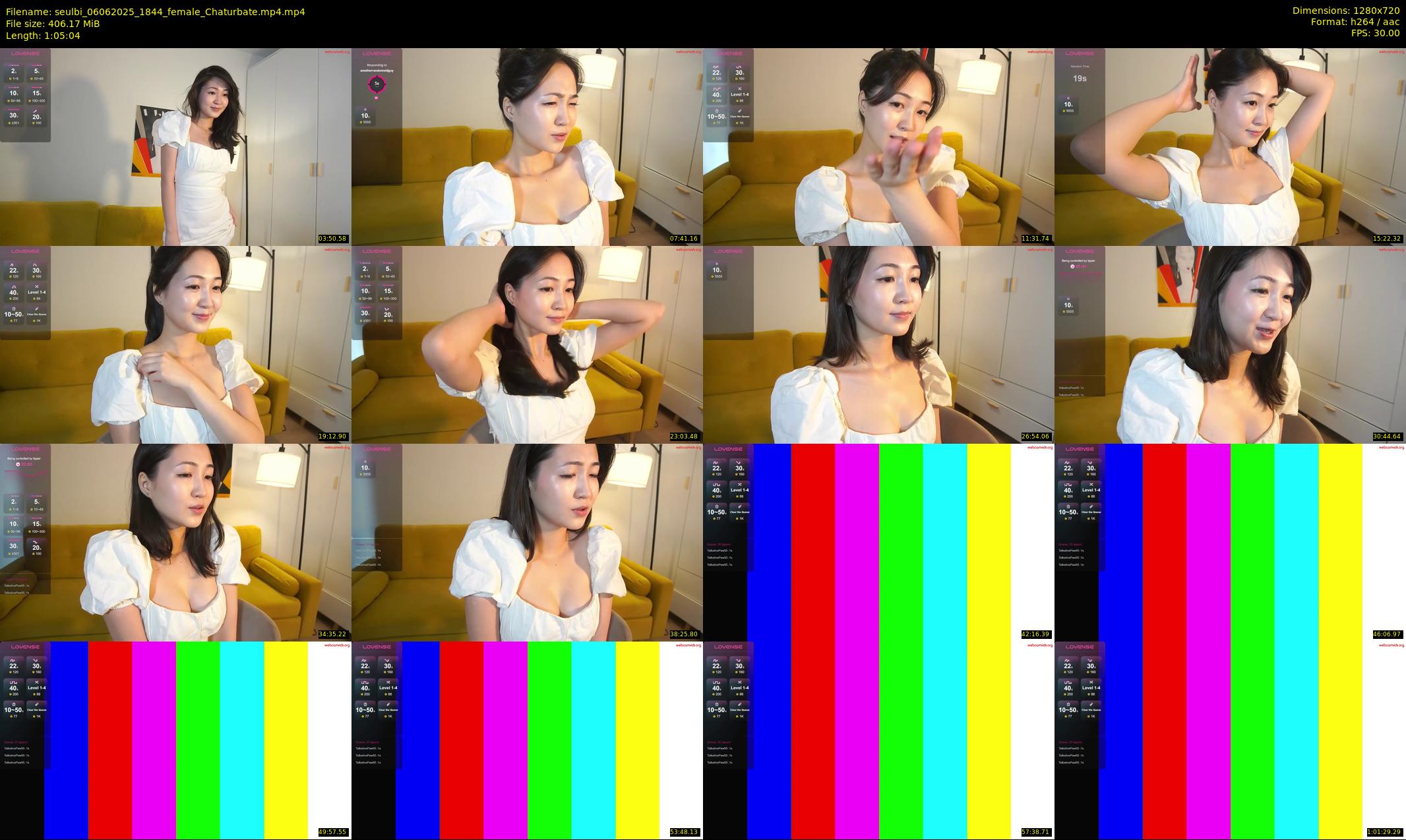 seulbi — 66 minute Chaturbate female cam show recording, 720p, Jun 6, 2025