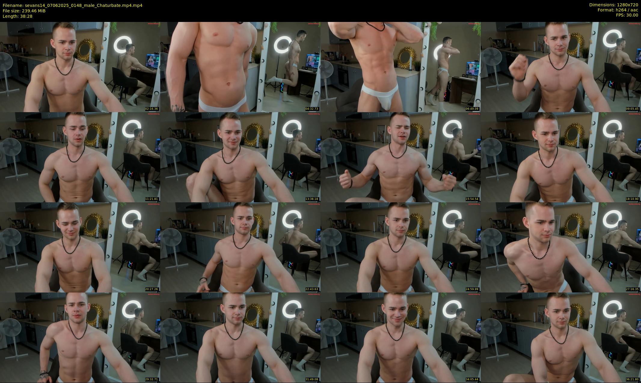 sevans14 — 39 minute Chaturbate male cam show recording, 720p, Jun 7, 2025