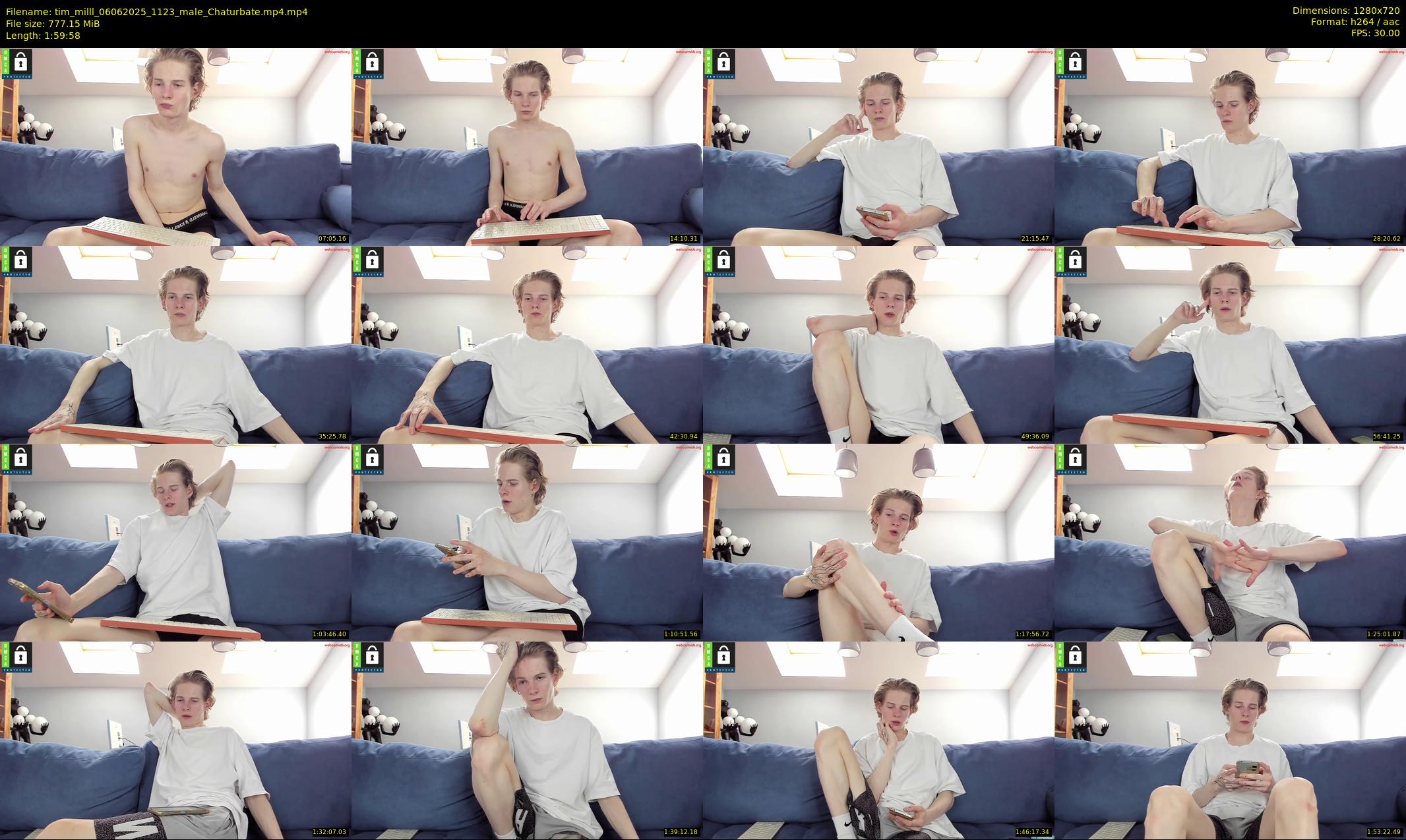 tim_milll — 120 minute Chaturbate male cam show recording, 720p, Jun 6, 2025