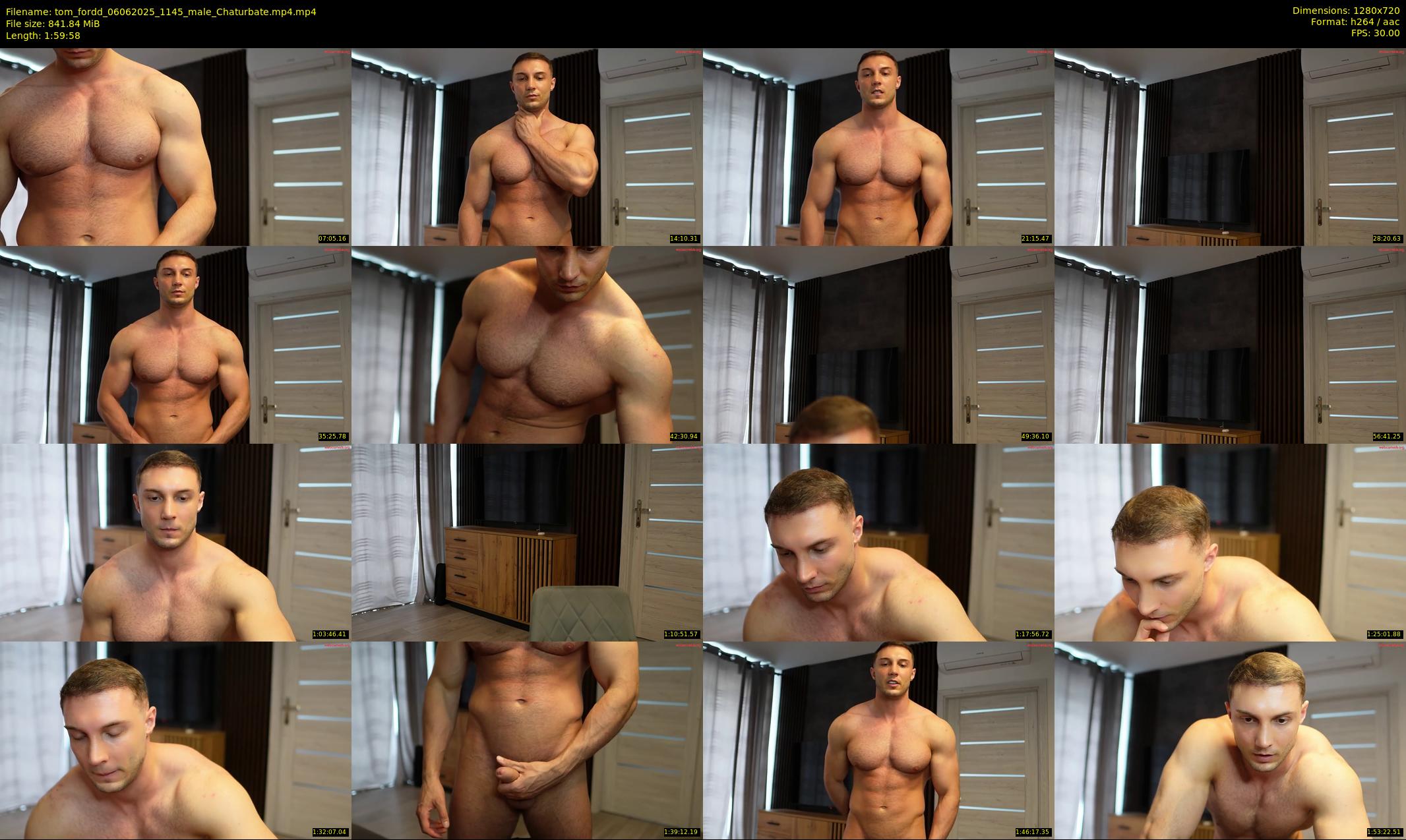 tom_fordd — 120 minute Chaturbate male cam show recording, 720p, Jun 6, 2025