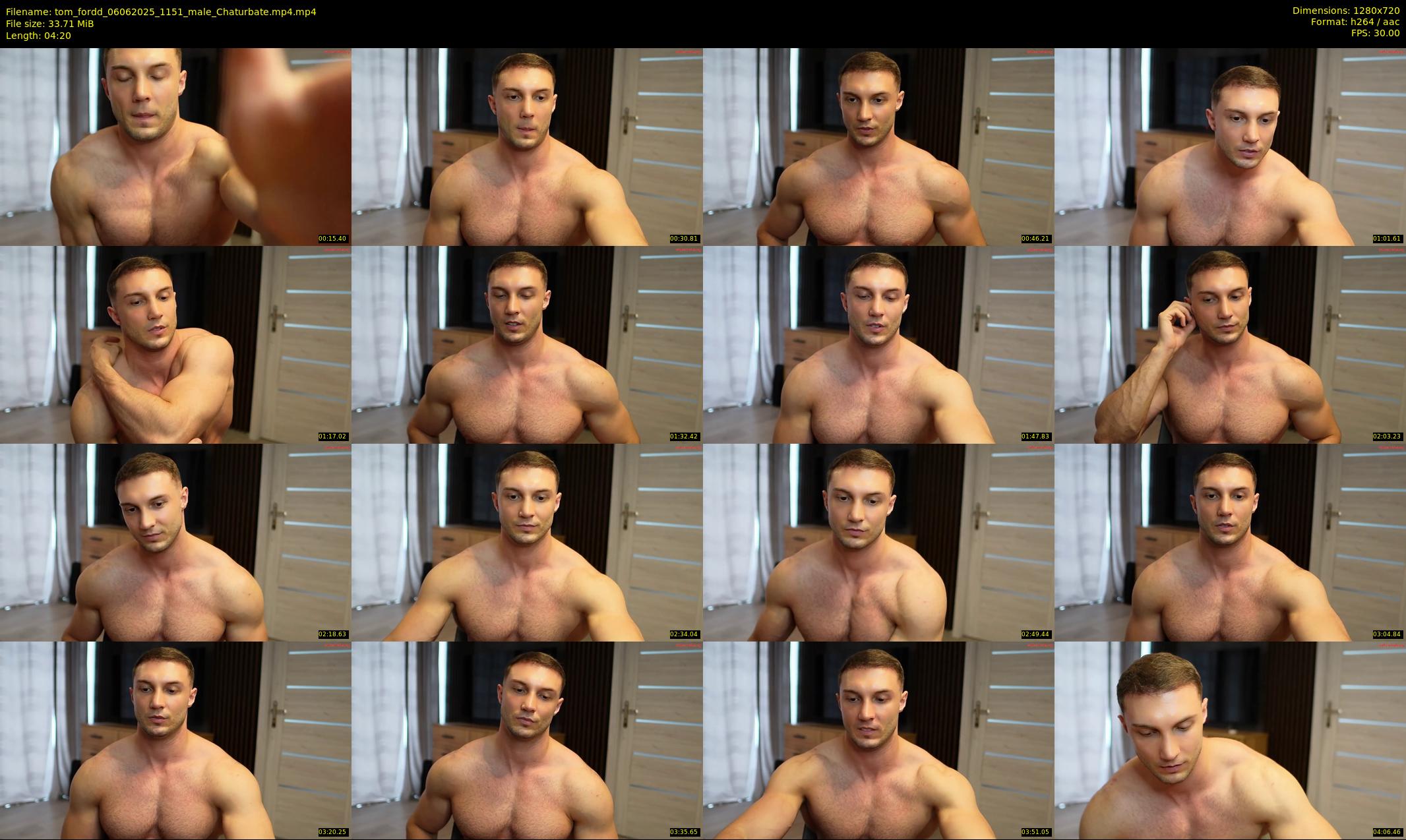 tom_fordd — 5 minute Chaturbate male cam show recording, 720p, Jun 6, 2025