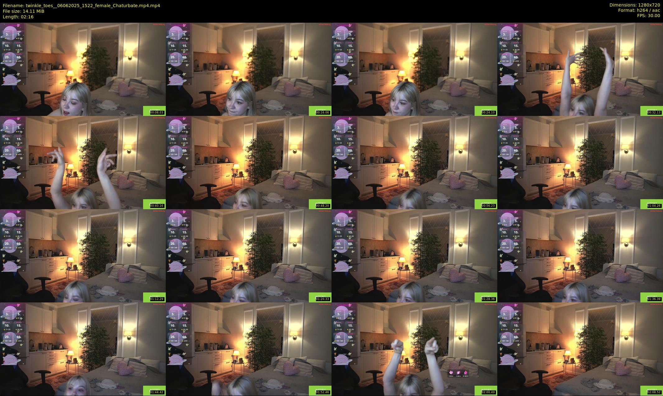 twinkle_toes_ — 3 minute Chaturbate female cam show recording, 720p, Jun 6, 2025