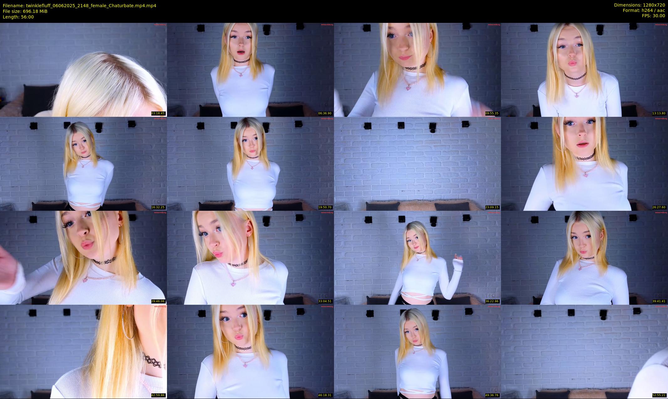 twinklefluff — 56 minute Chaturbate female cam show recording, 720p, Jun 6, 2025