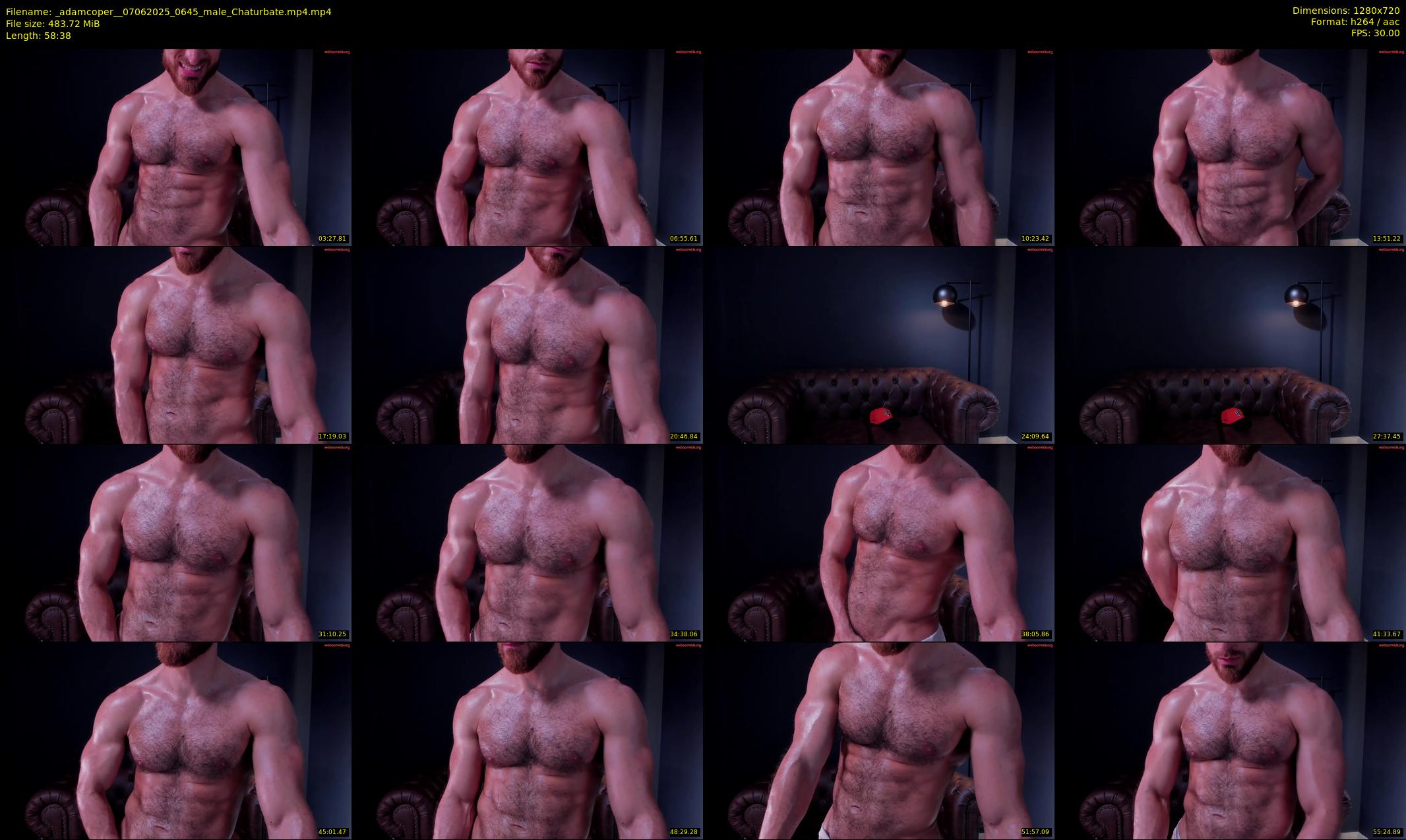 _adamcoper_ — 59 minute Chaturbate male cam show recording, 720p, Jun 7, 2025