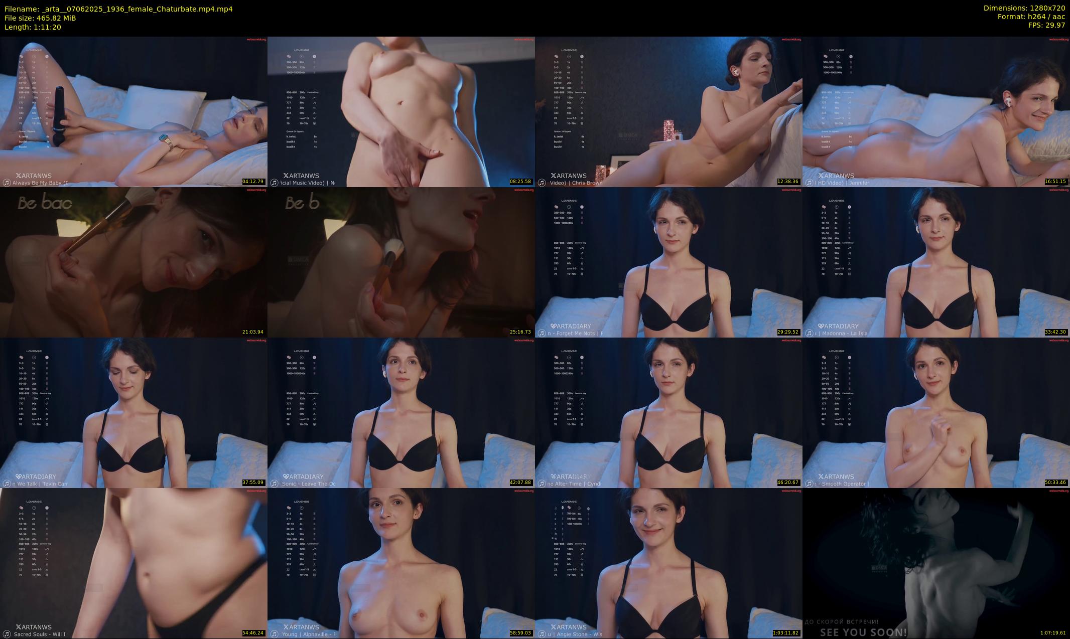 _arta_ — 72 minute Chaturbate female cam show recording, 720p, Jun 7, 2025