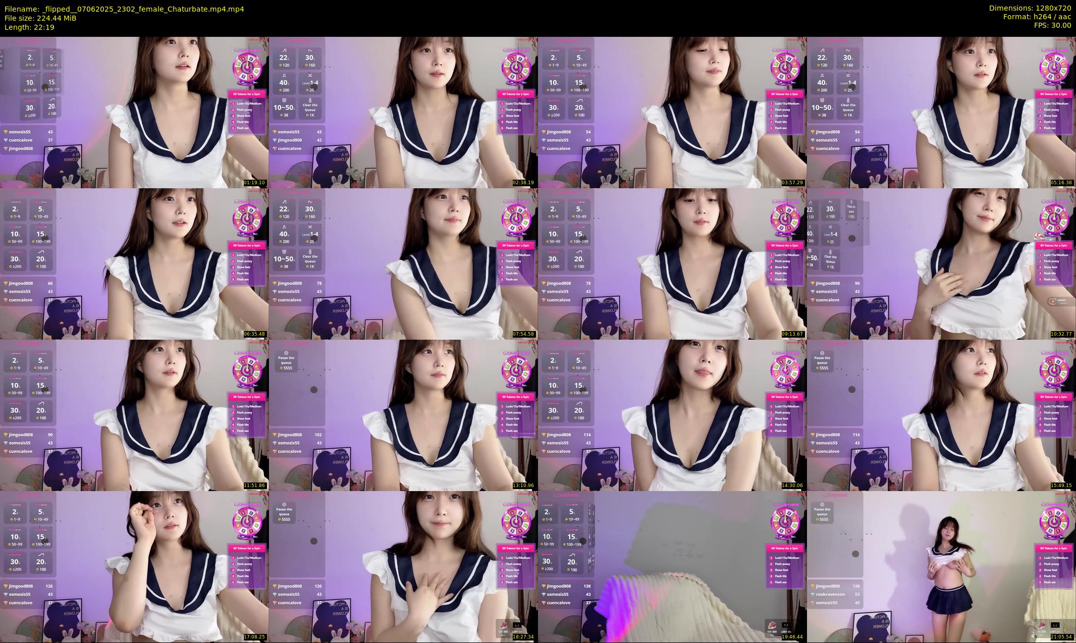 _flipped_ — 23 minute Chaturbate female cam show recording, 720p, Jun 7, 2025