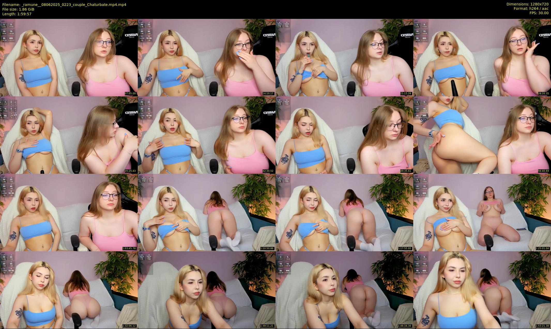 _ramune_ — 120 minute Chaturbate couple cam show recording, 720p, Jun 8, 2025