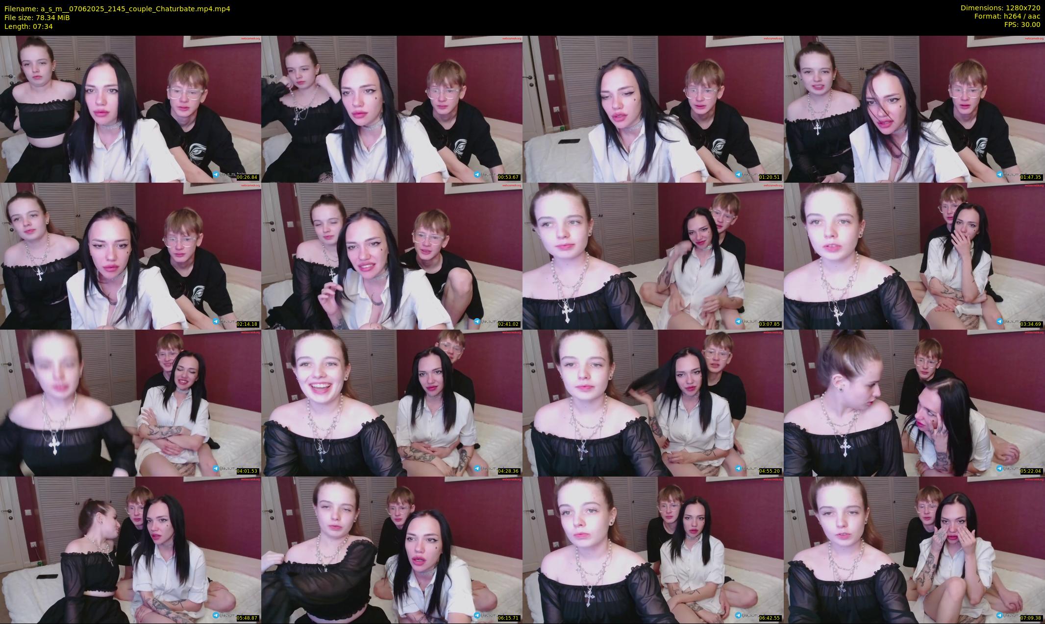 a_s_m_ — 8 minute Chaturbate couple cam show recording, 720p, Jun 7, 2025