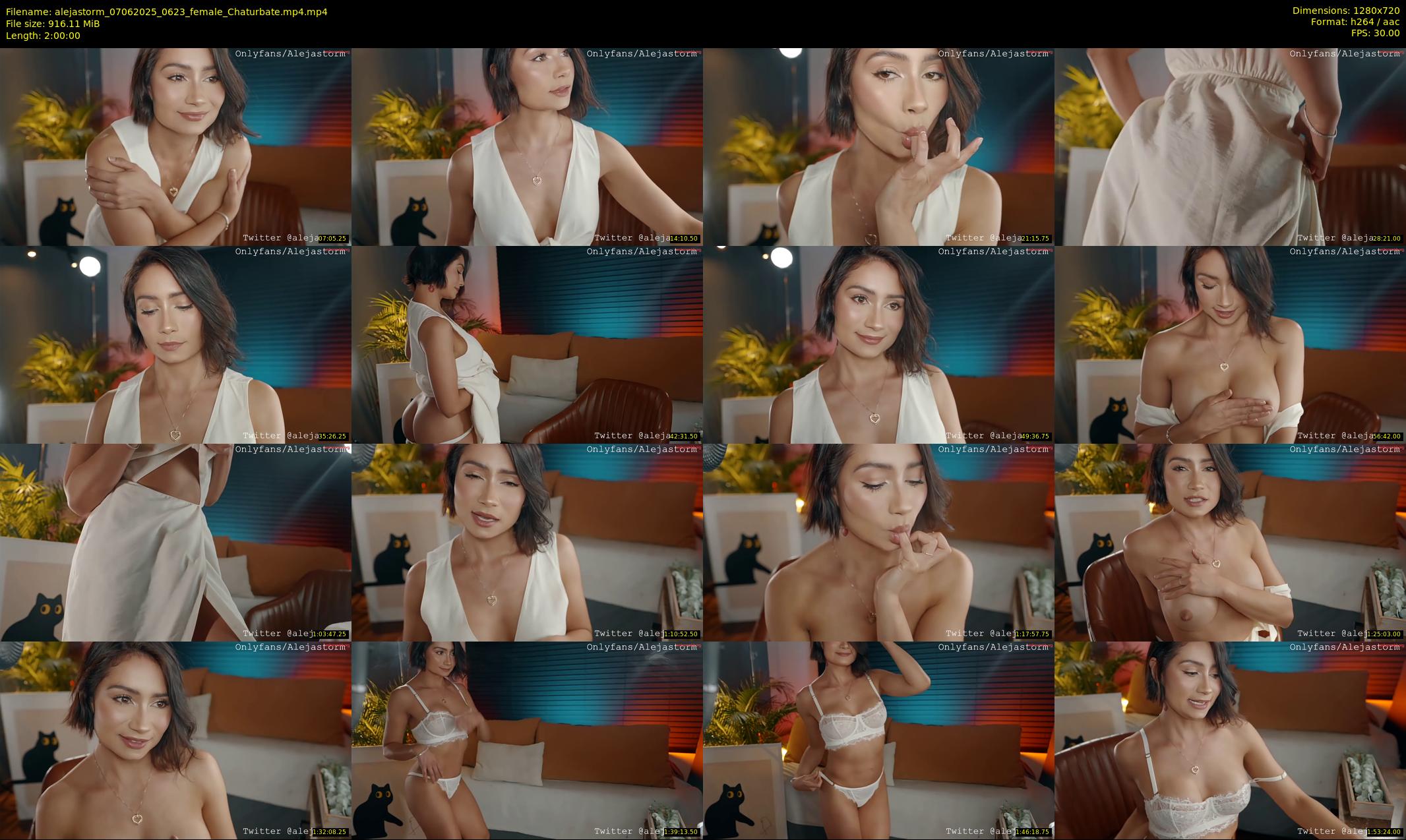 alejastorm — 120 minute Chaturbate female cam show recording, 720p, Jun 7, 2025