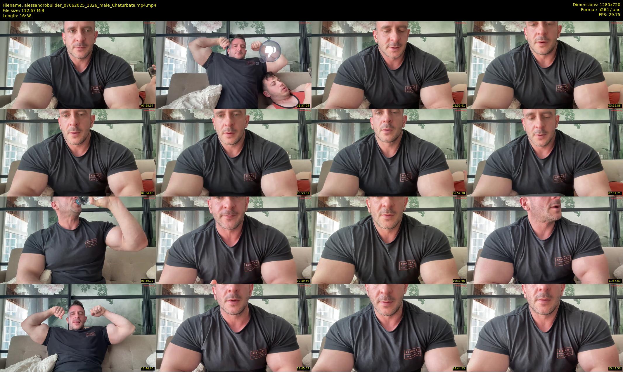 alessandrobuilder — 17 minute Chaturbate couple cam show recording, 720p, Jun 7, 2025