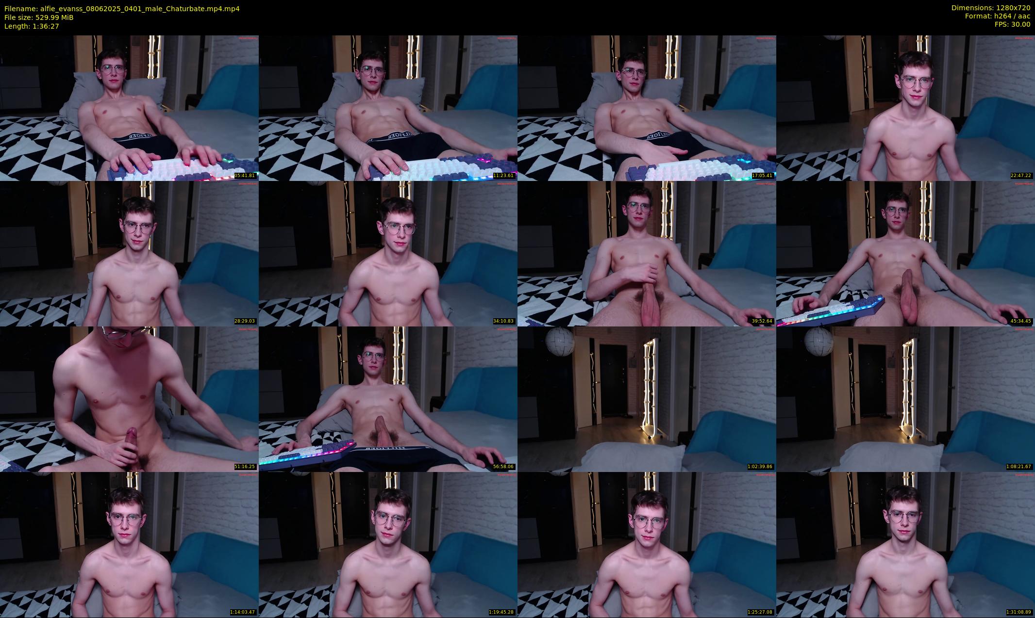 alfie_evanss — 97 minute Chaturbate male cam show recording, 720p, Jun 8, 2025