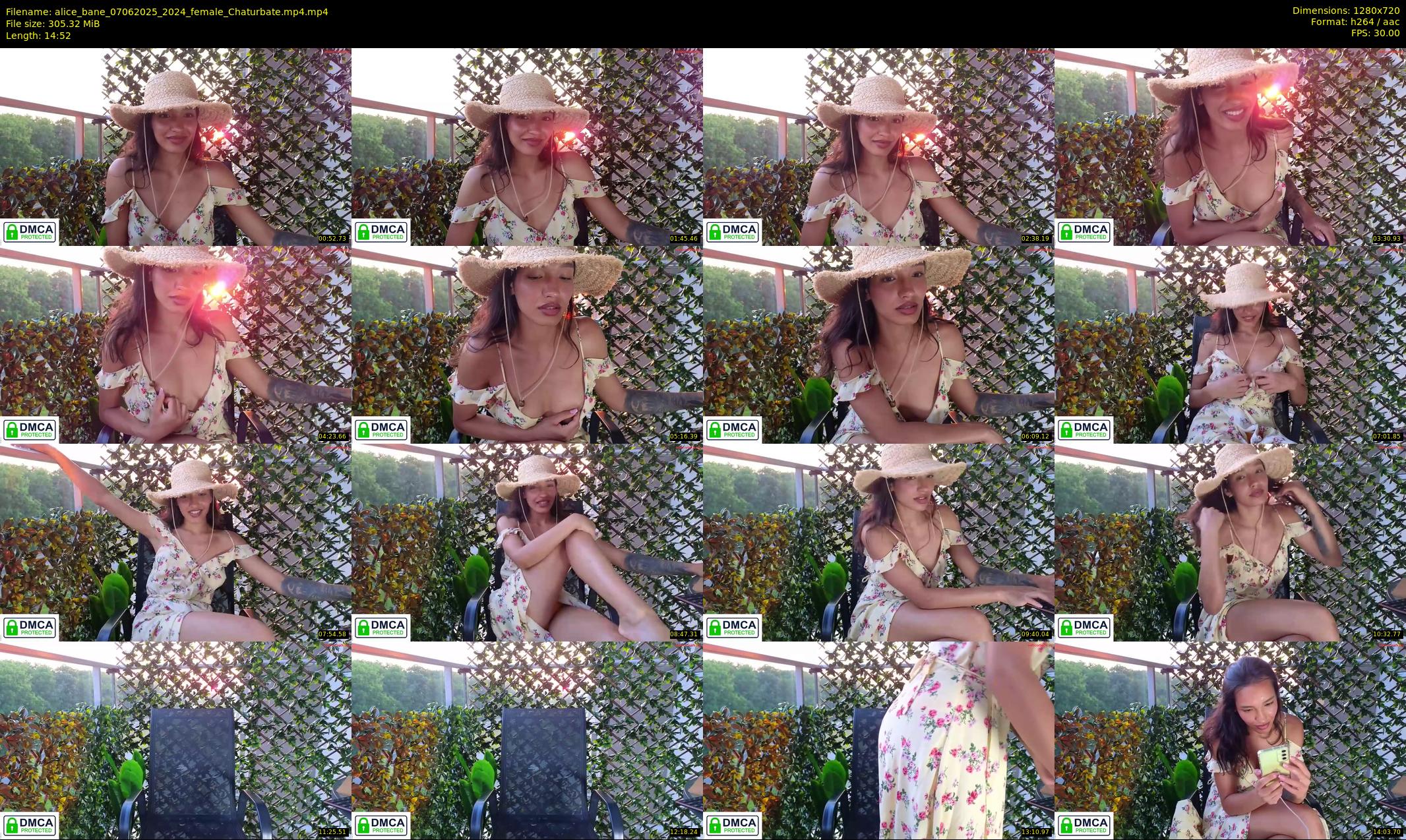 alice_bane — 15 minute Chaturbate female cam show recording, 720p, Jun 7, 2025