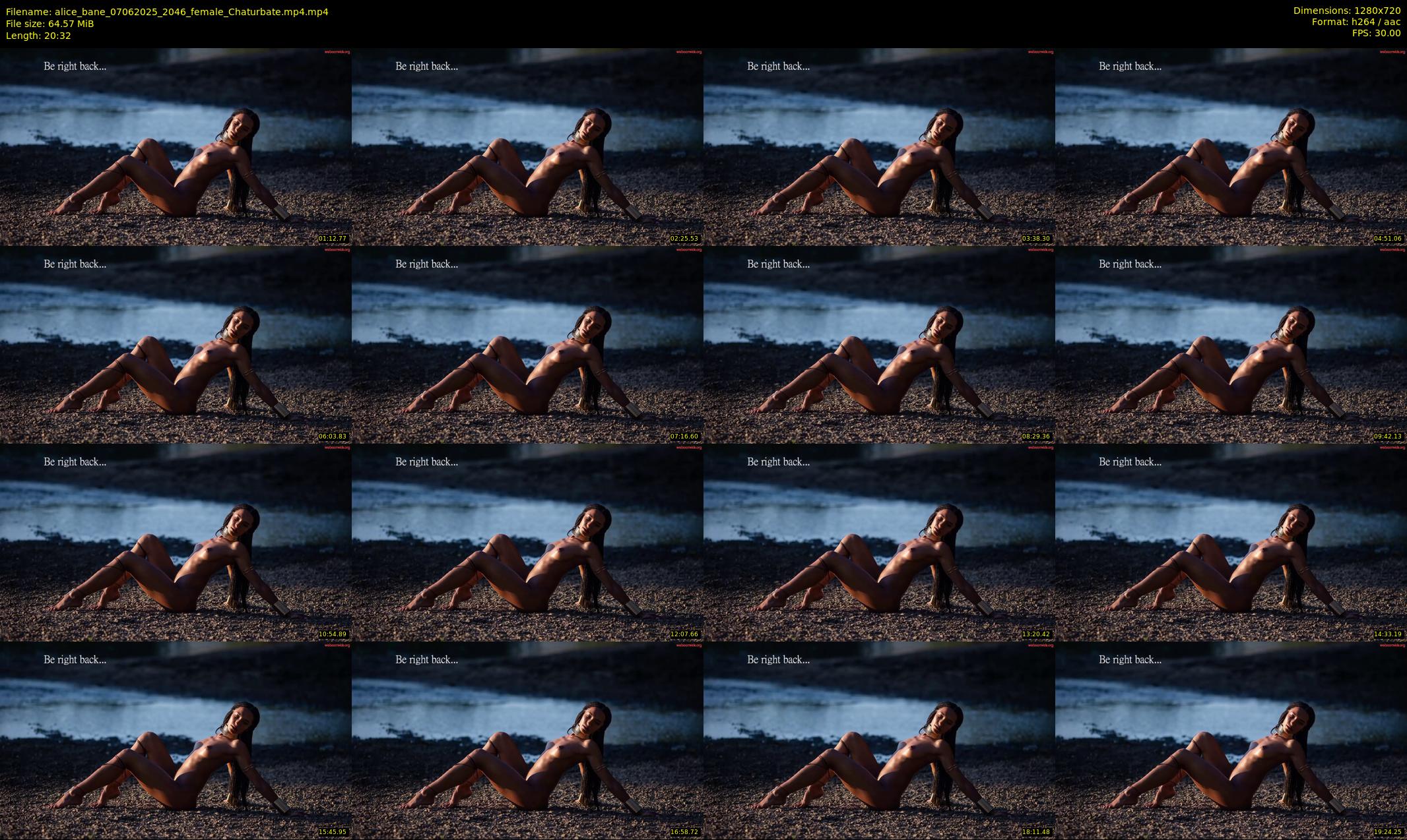 alice_bane — 21 minute Chaturbate female cam show recording, 720p, Jun 7, 2025