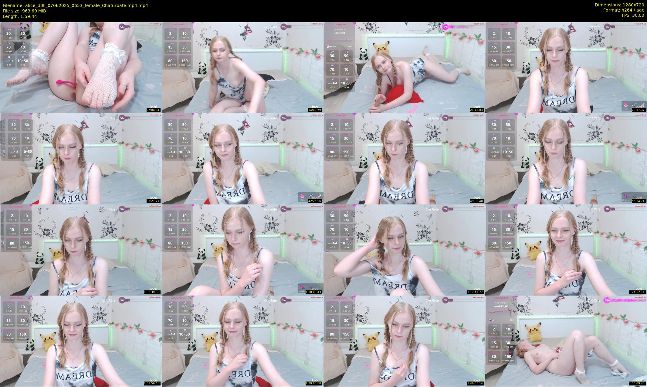 alice_d0ll — 120 minute Chaturbate female cam show recording, 720p, Jun 7, 2025