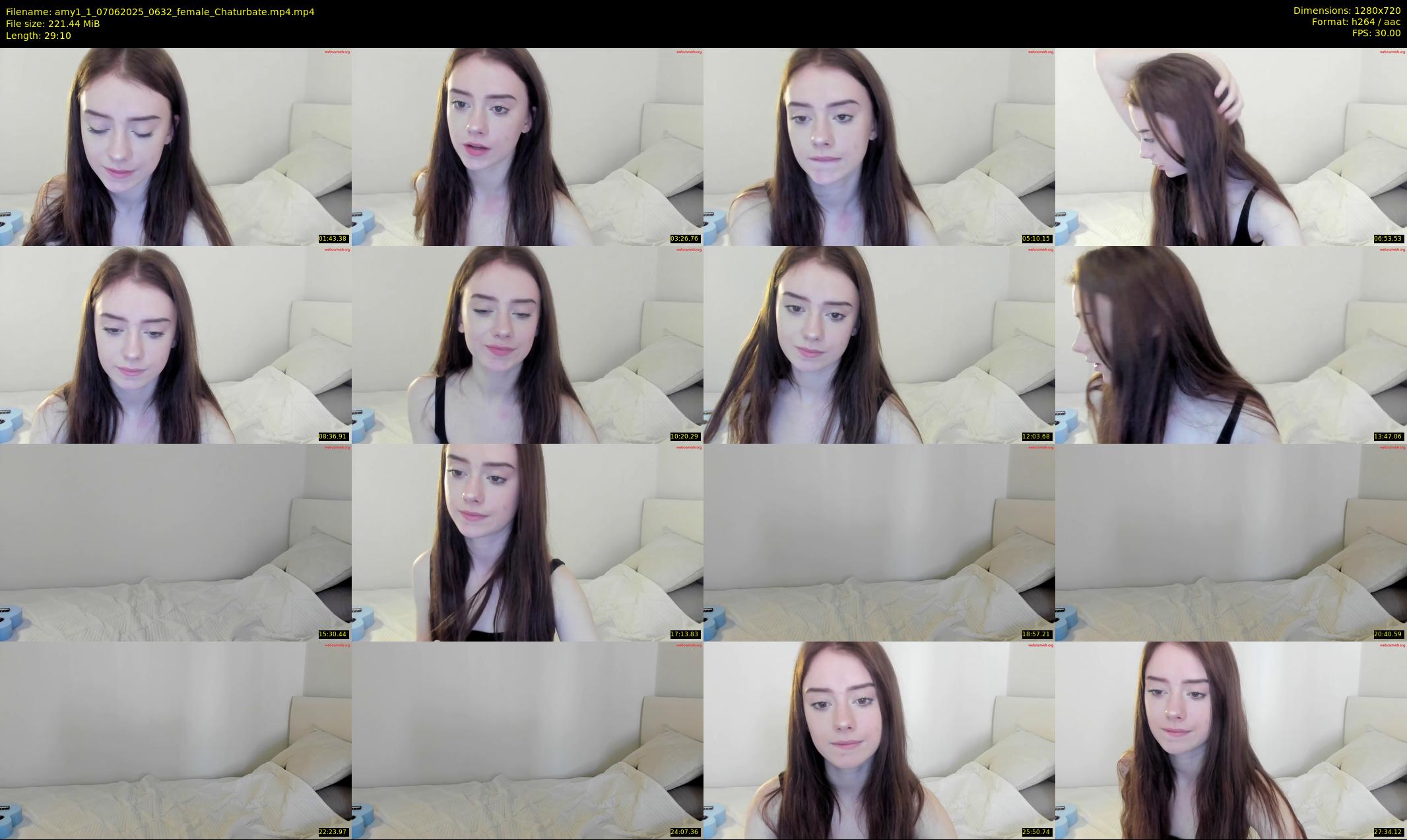 amy1_1 — 30 minute Chaturbate female cam show recording, 720p, Jun 7, 2025