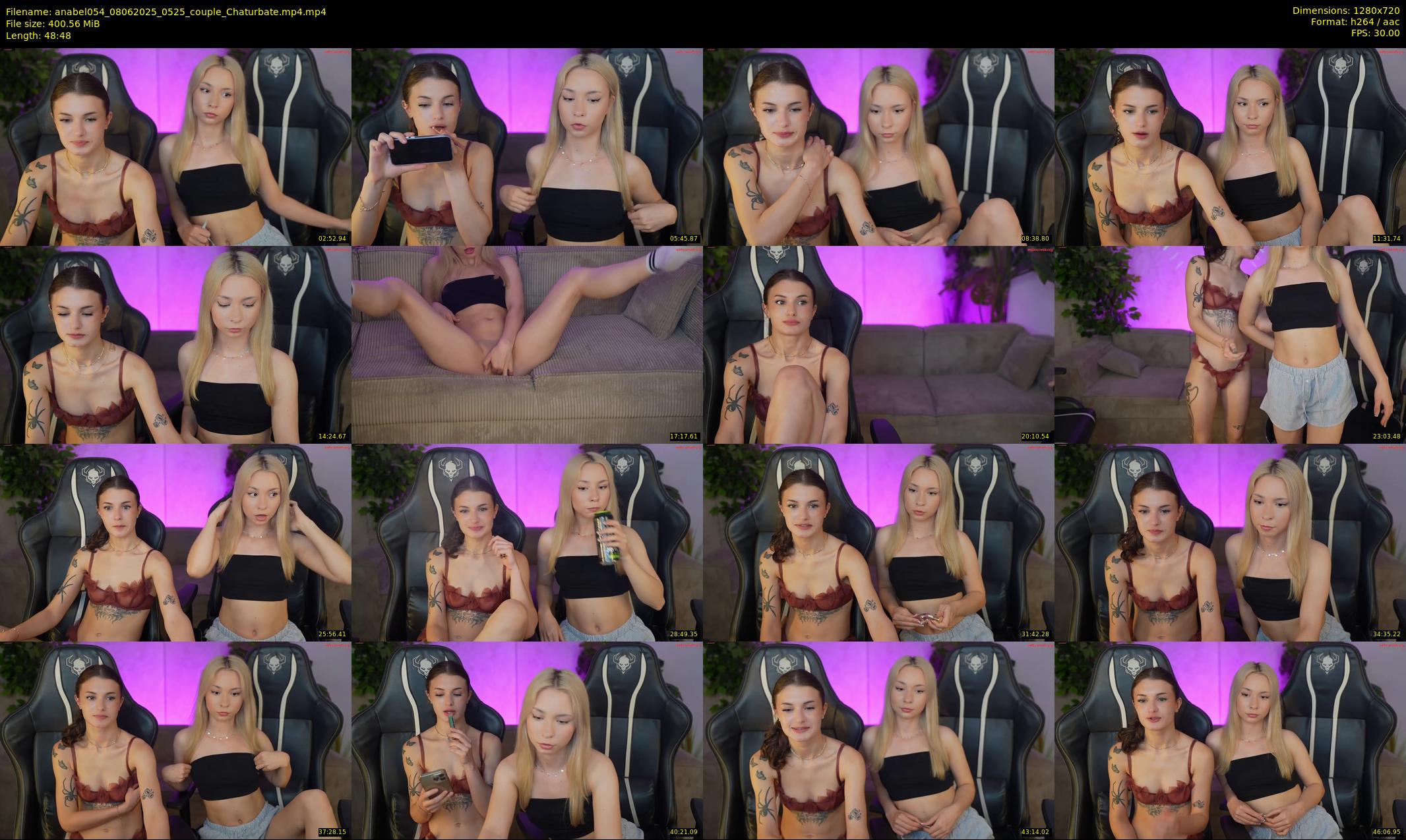 anabel054 — 49 minute Chaturbate female cam show recording, 720p, Jun 8, 2025