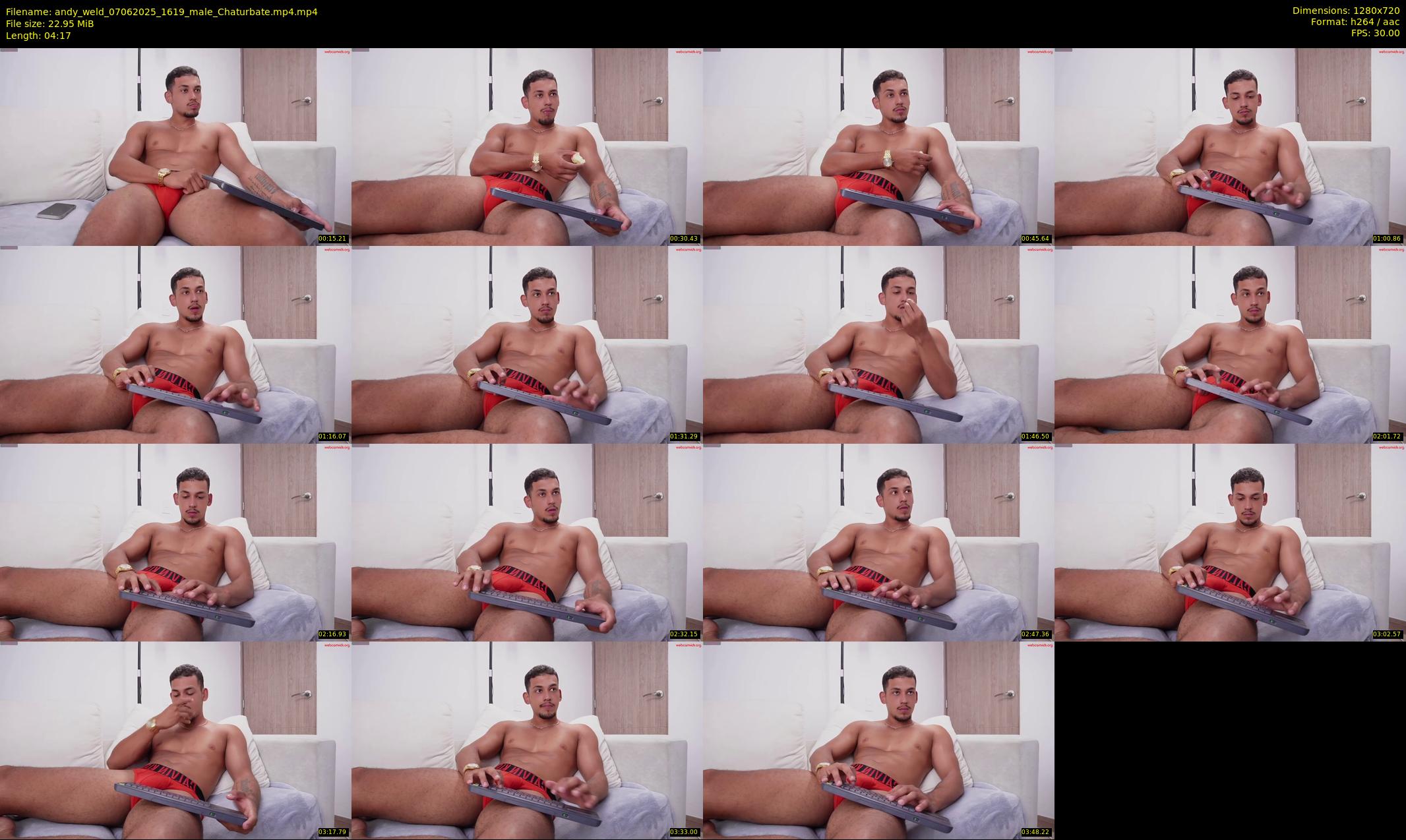 andy_weld — 5 minute Chaturbate male cam show recording, 720p, Jun 7, 2025
