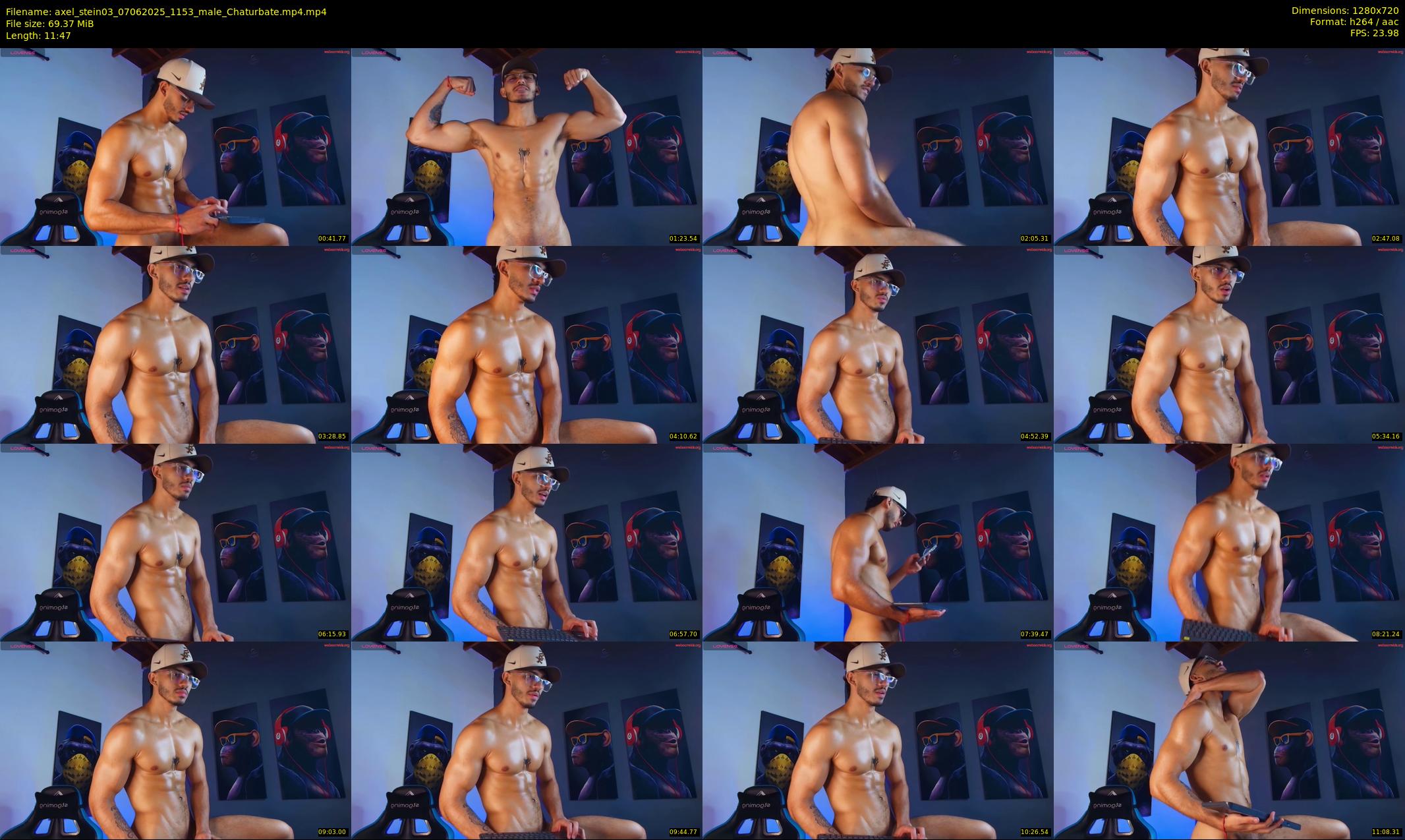 axel_stein03 — 12 minute Chaturbate male cam show recording, 720p, Jun 7, 2025