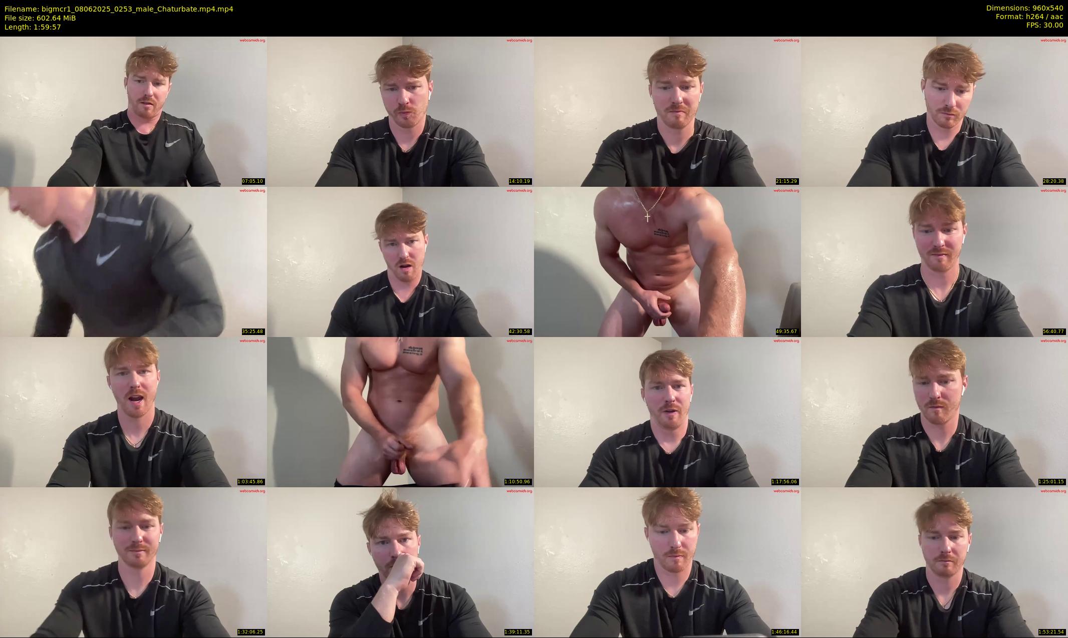 bigmcr1 — 120 minute Chaturbate male cam show recording, 480p, Jun 8, 2025