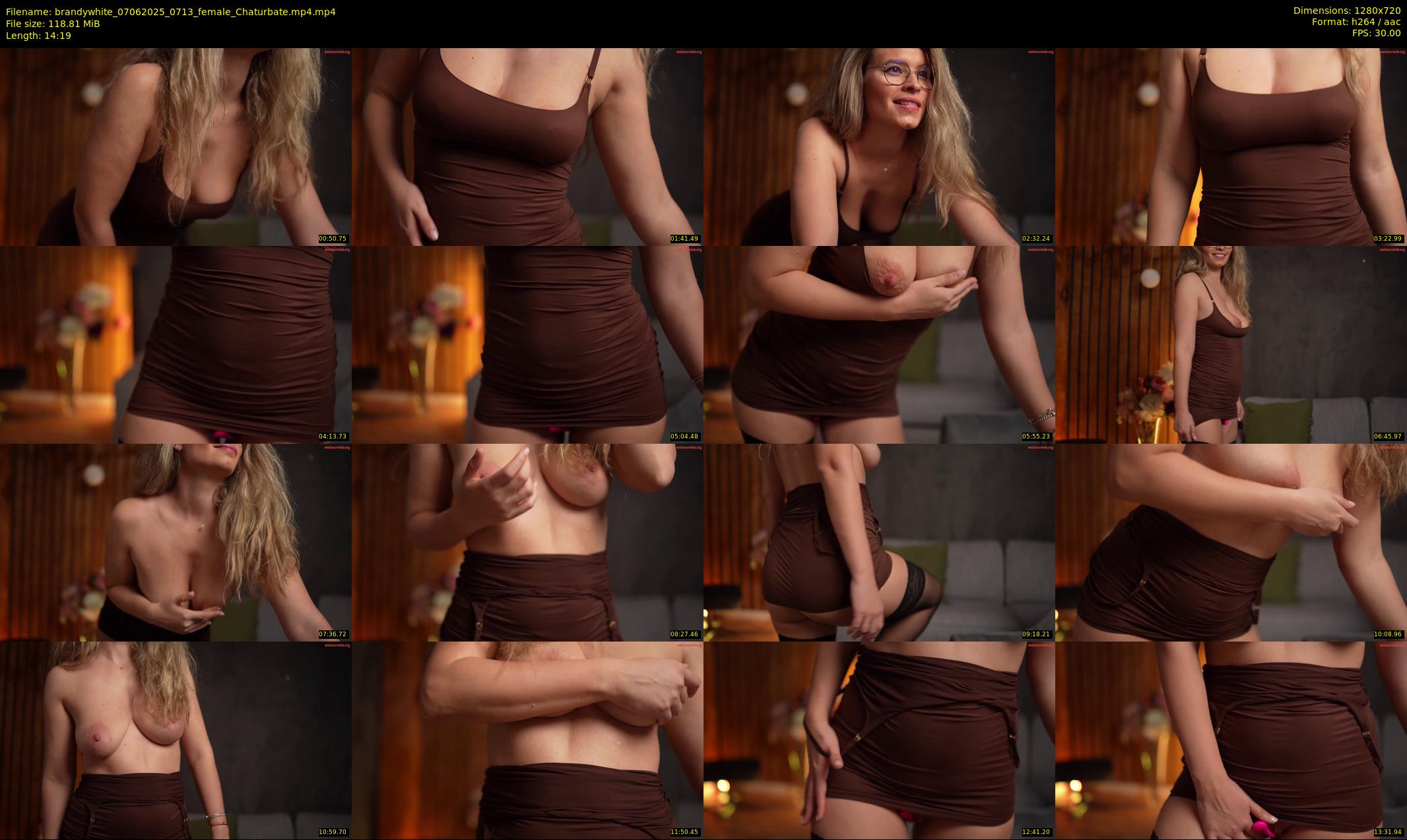 brandywhite — 15 minute Chaturbate female cam show recording, 720p, Jun 7, 2025