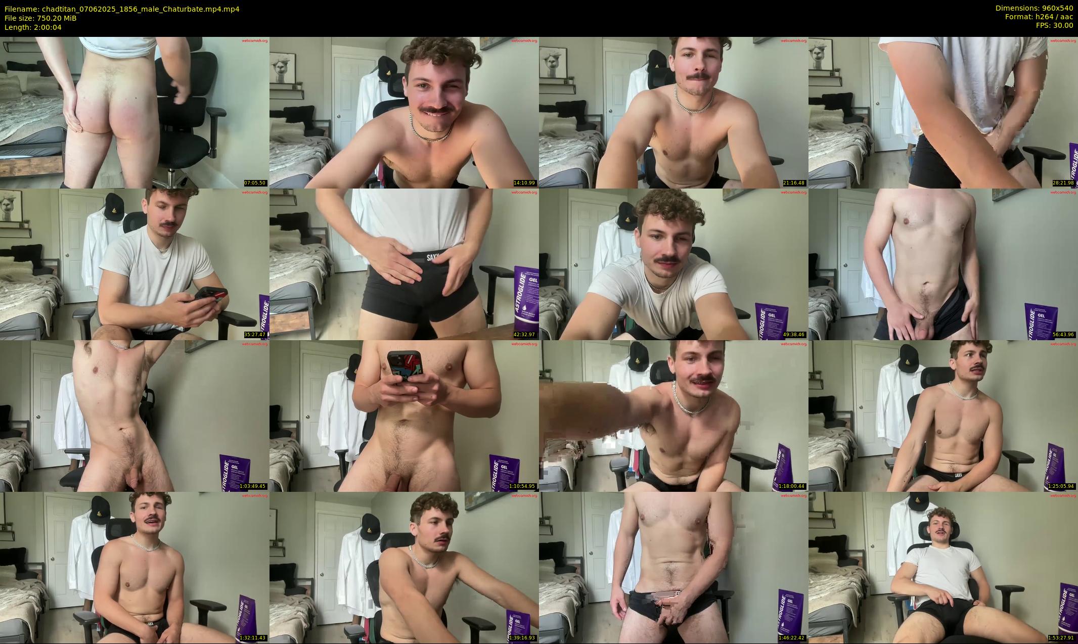 chadtitan — 121 minute Chaturbate male cam show recording, 480p, Jun 7, 2025