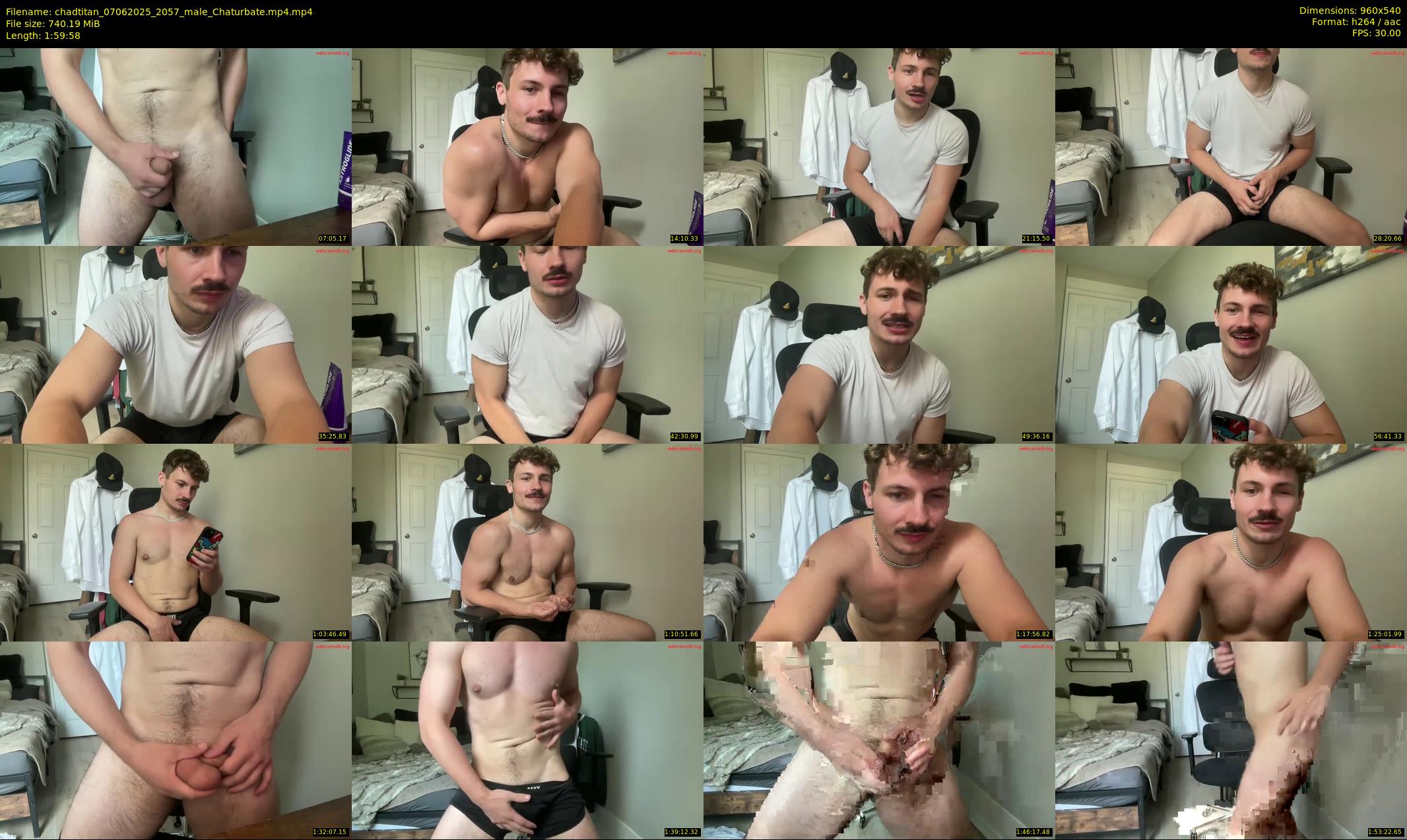 chadtitan — 120 minute Chaturbate male cam show recording, 480p, Jun 7, 2025