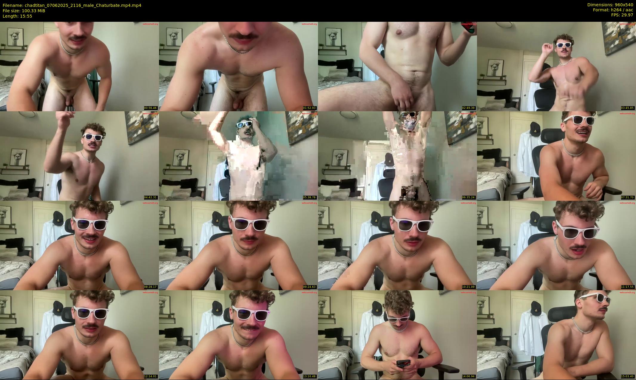 chadtitan — 16 minute Chaturbate male cam show recording, 480p, Jun 7, 2025