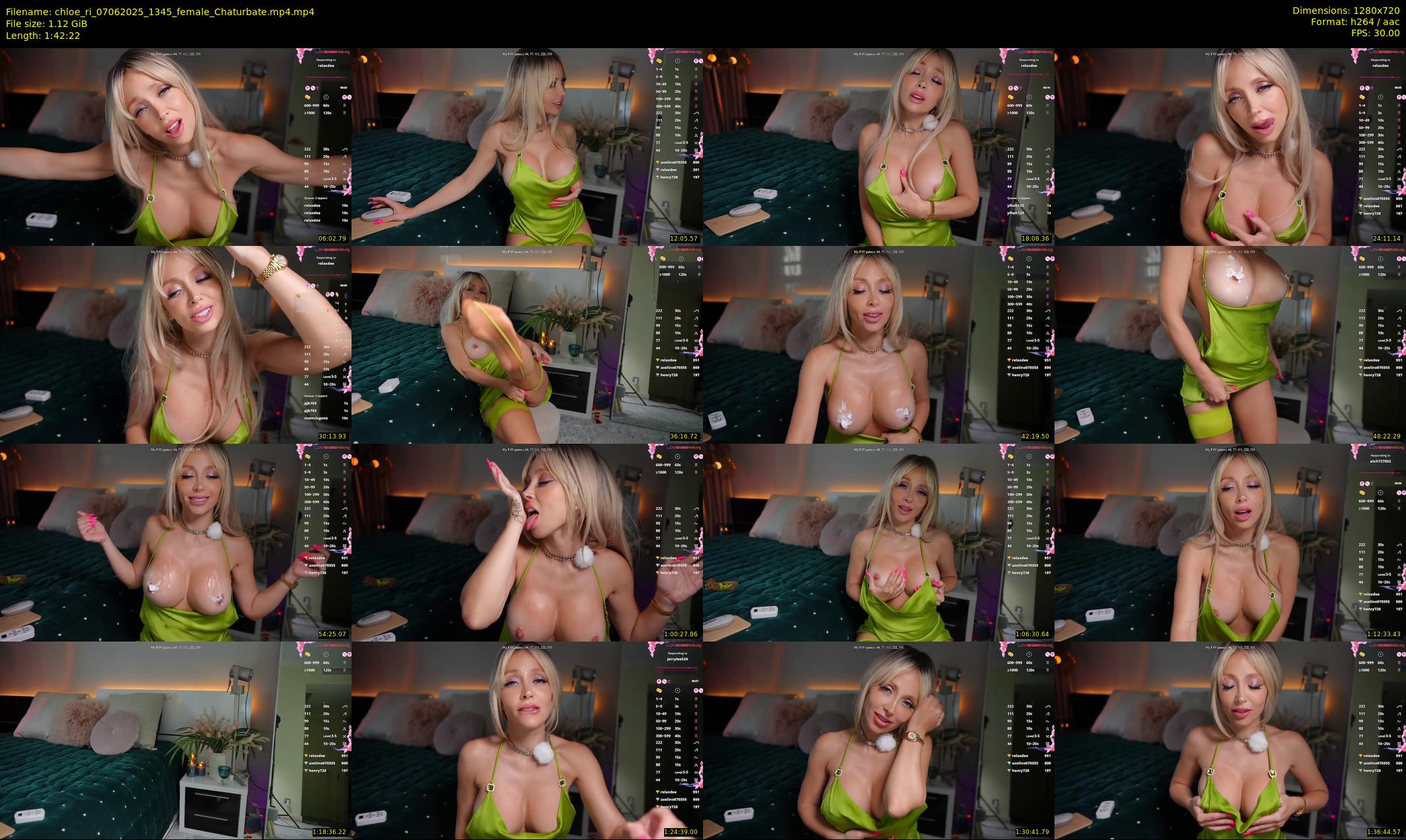chloe_ri — 103 minute Chaturbate female cam show recording, 720p, Jun 7, 2025