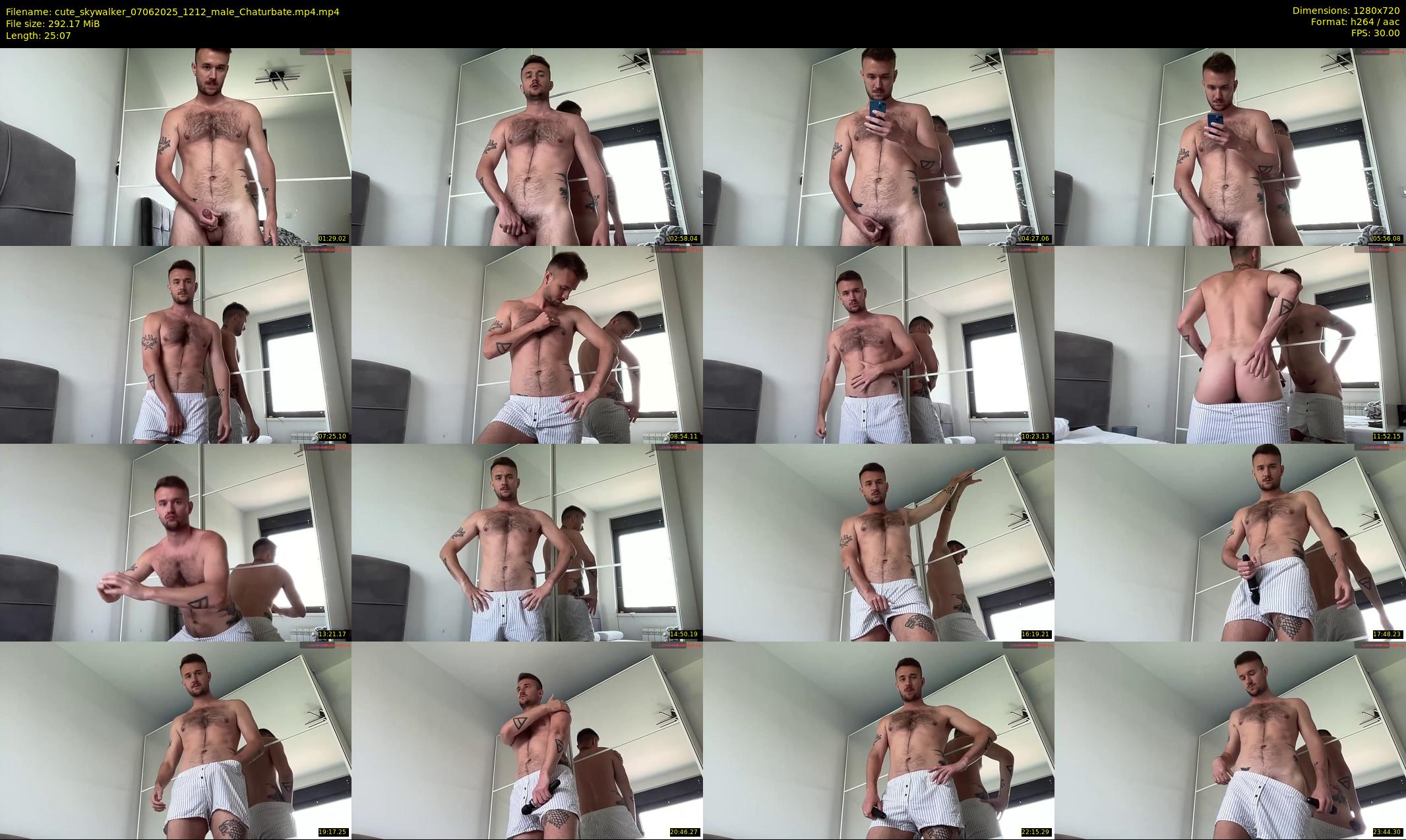 cute_skywalker — 26 minute Chaturbate male cam show recording, 720p, Jun 7, 2025