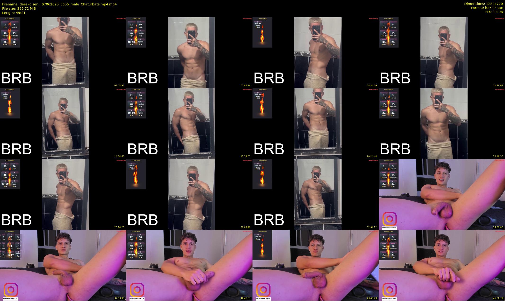 derekolsen_ — 50 minute Chaturbate male cam show recording, 720p, Jun 7, 2025