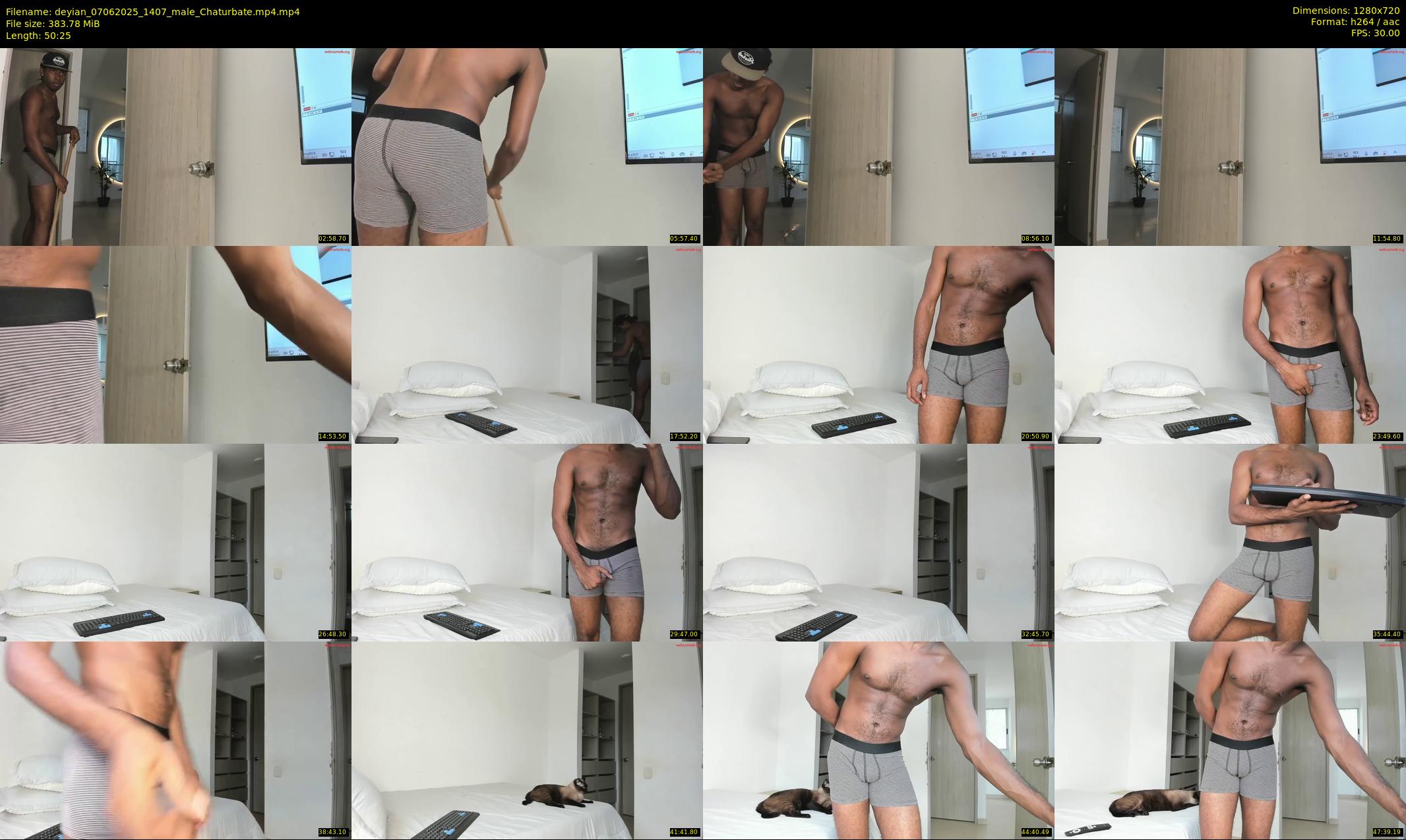 deyian — 51 minute Chaturbate male cam show recording, 720p, Jun 7, 2025