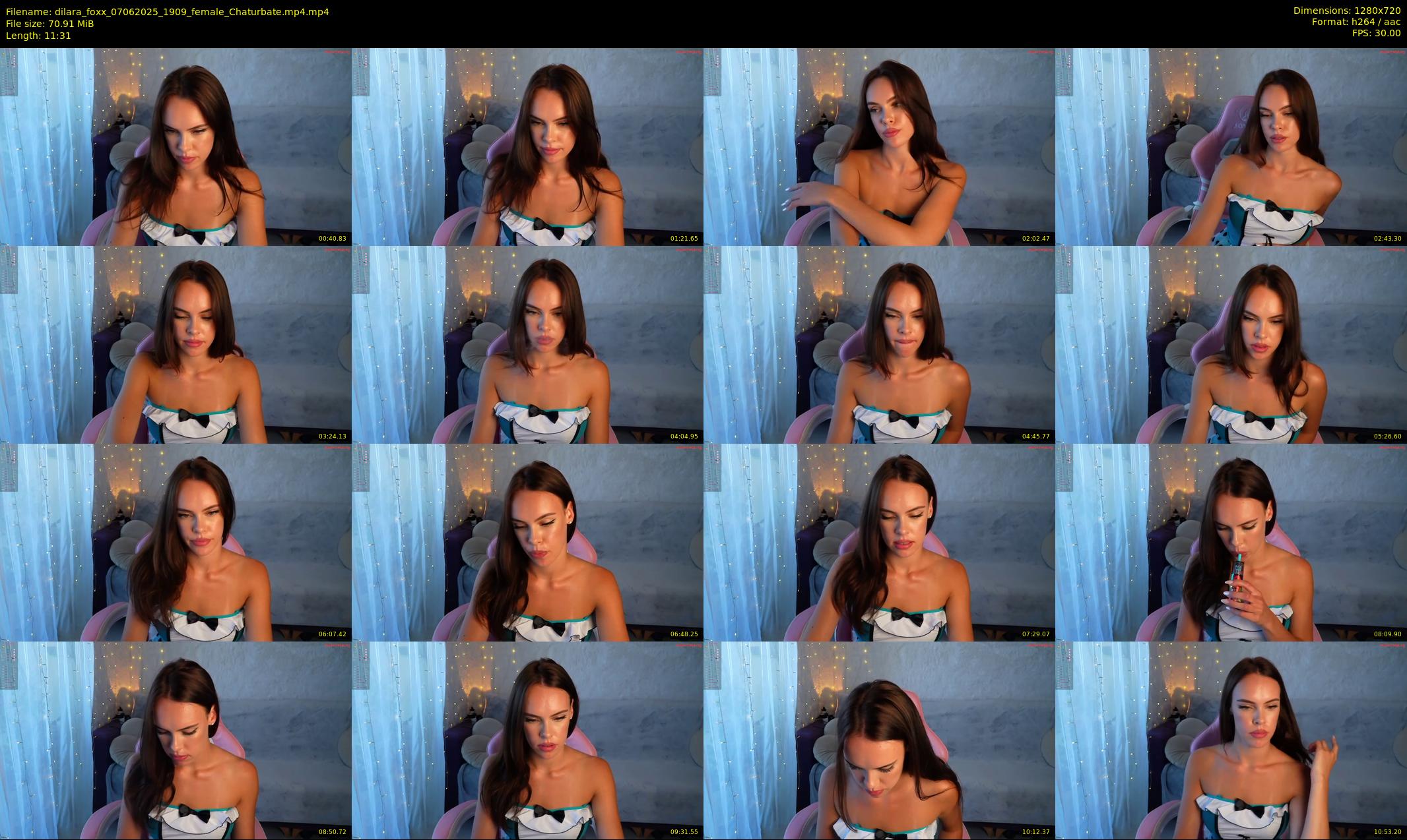 dilara_foxx — 12 minute Chaturbate female cam show recording, 720p, Jun 7, 2025