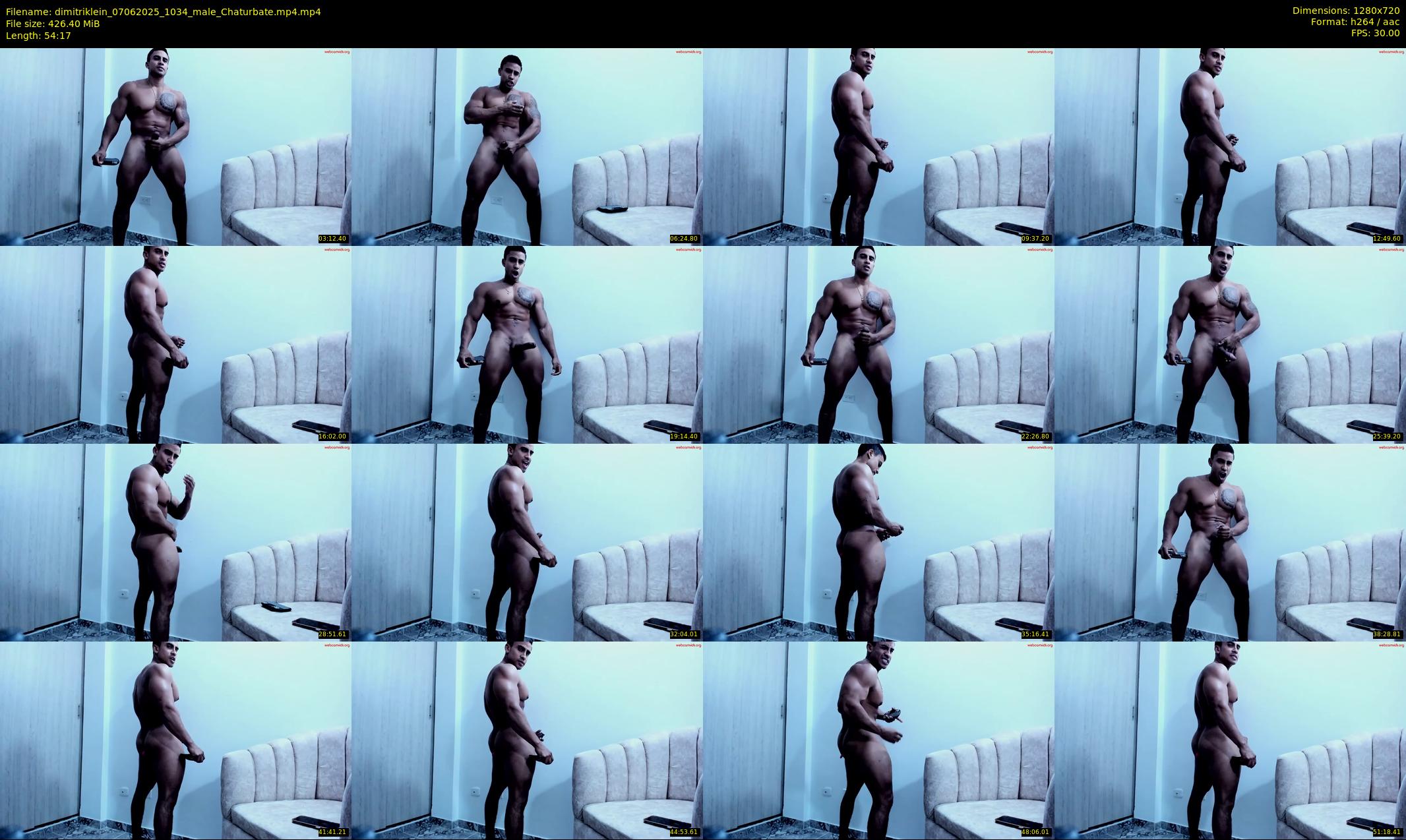 dimitriklein — 55 minute Chaturbate male cam show recording, 720p, Jun 7, 2025