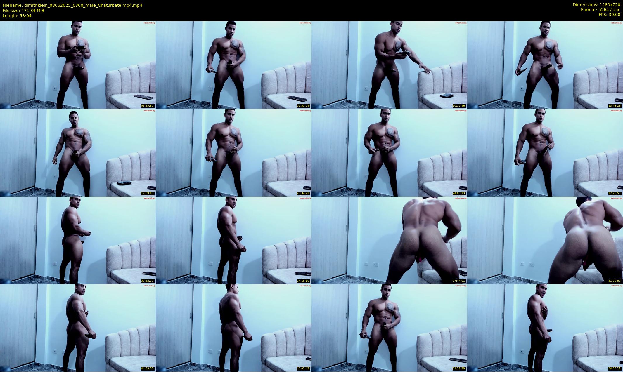 dimitriklein — 59 minute Chaturbate male cam show recording, 720p, Jun 8, 2025