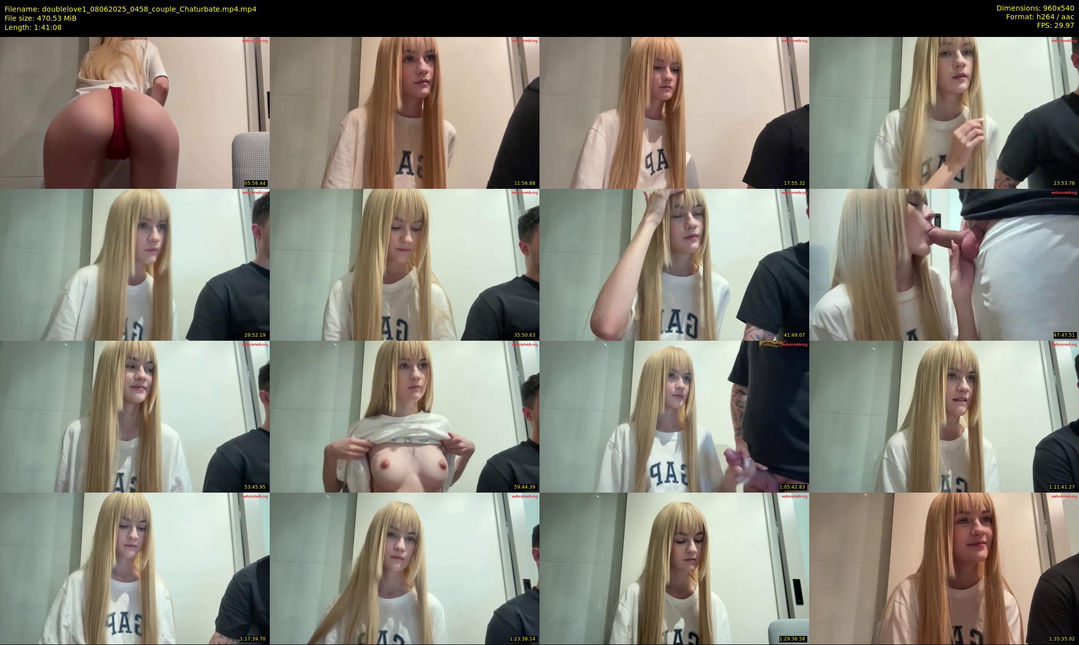doublelove1 — 102 minute Chaturbate couple cam show recording, 480p, Jun 8, 2025