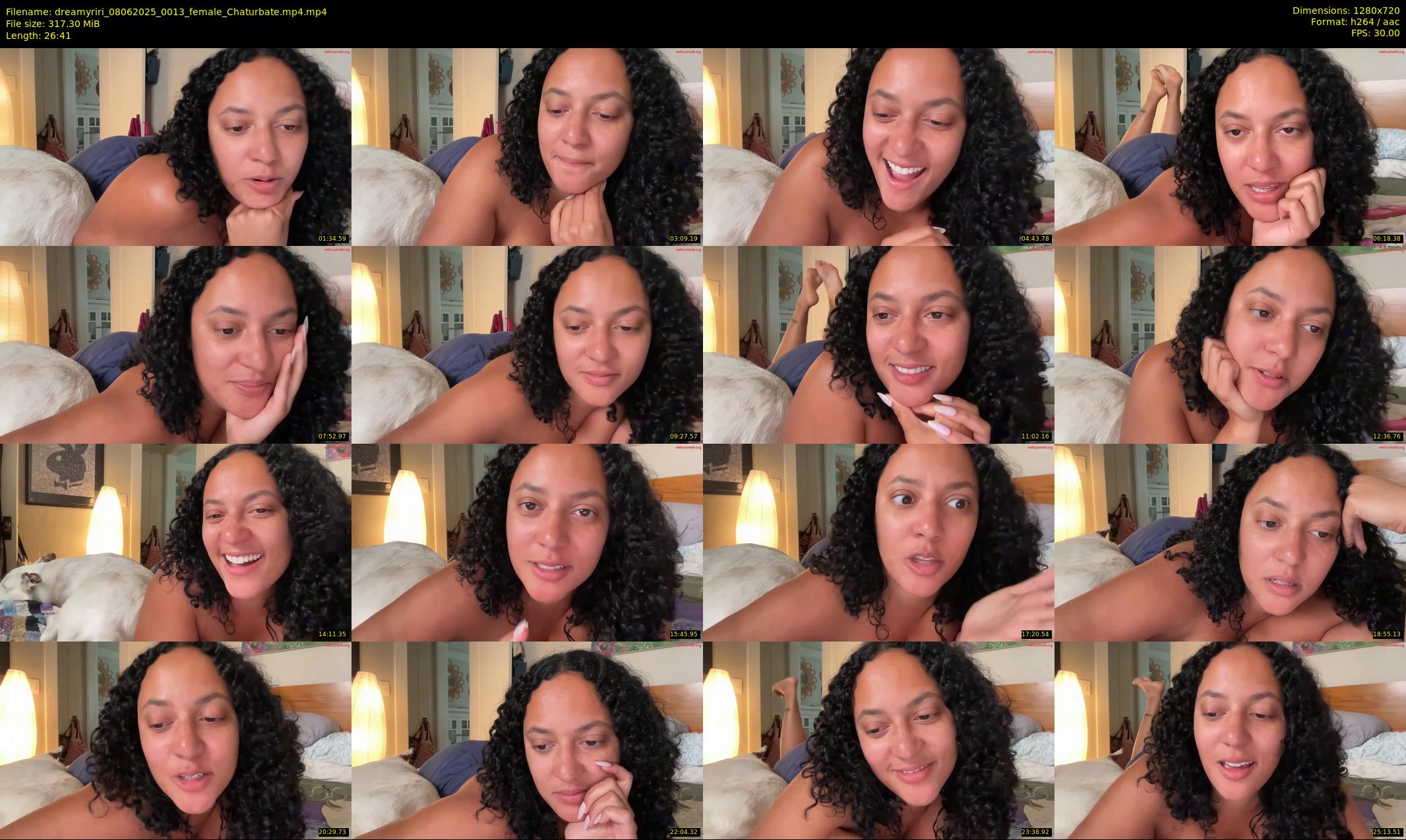 dreamyriri — 27 minute Chaturbate female cam show recording, 720p, Jun 8, 2025