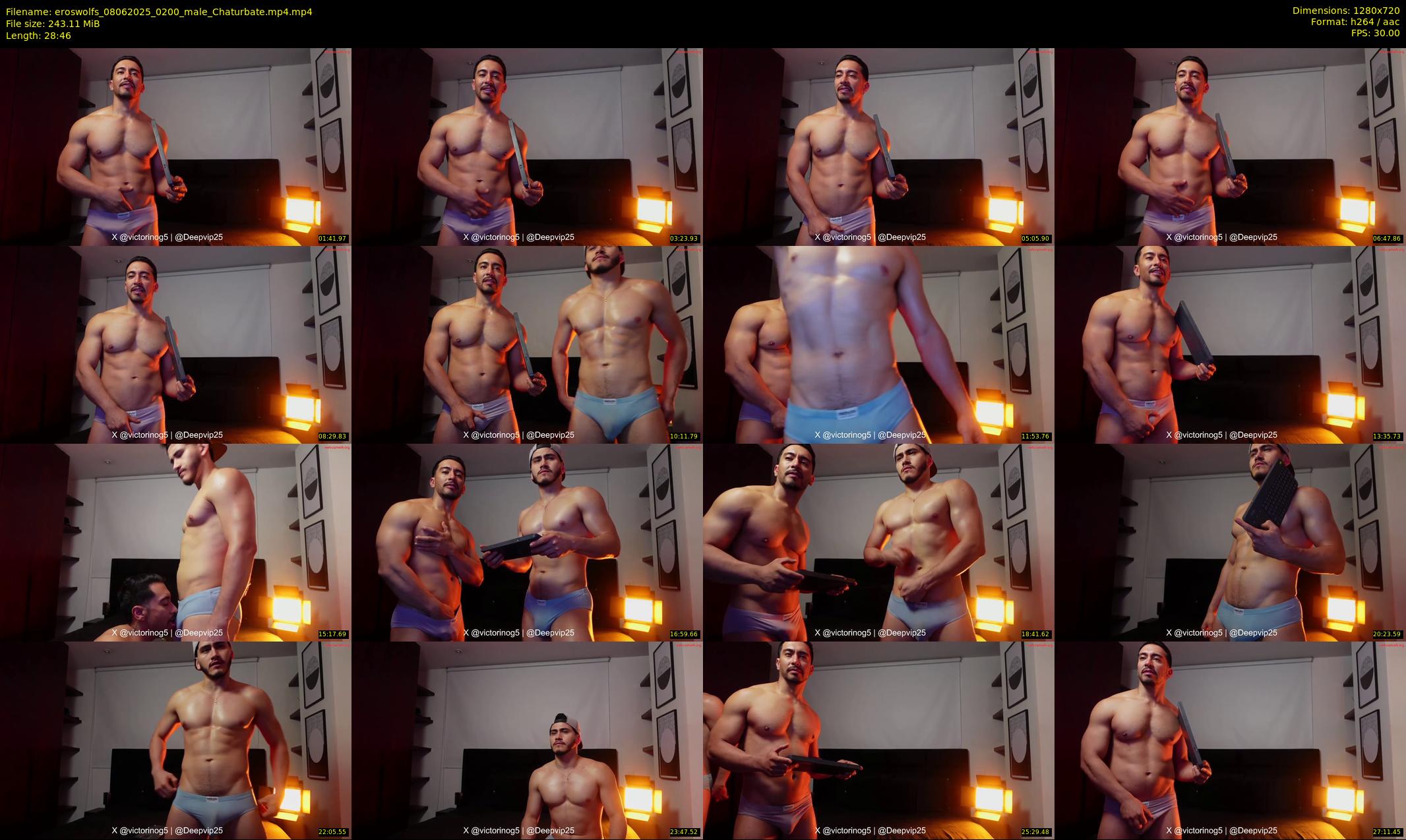 eroswolfs — 29 minute Chaturbate male cam show recording, 720p, Jun 8, 2025