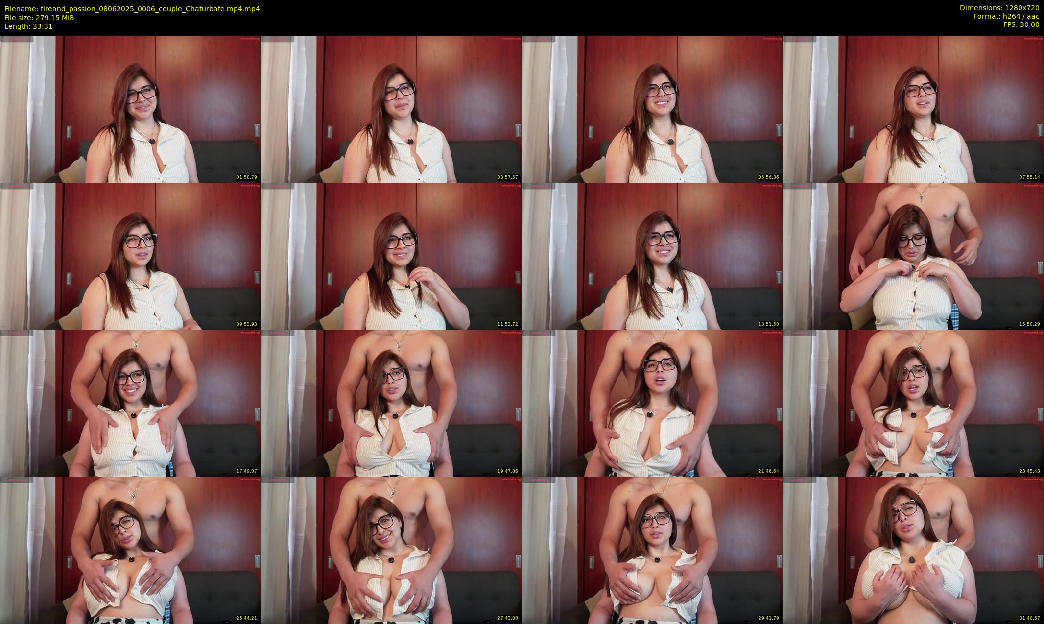 fireand_passion — 34 minute Chaturbate couple cam show recording, 720p, Jun 8, 2025