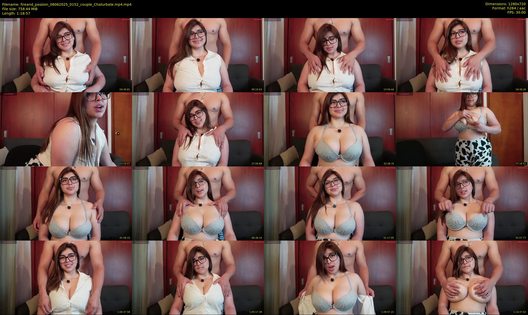 fireand_passion — 79 minute Chaturbate couple cam show recording, 720p, Jun 8, 2025