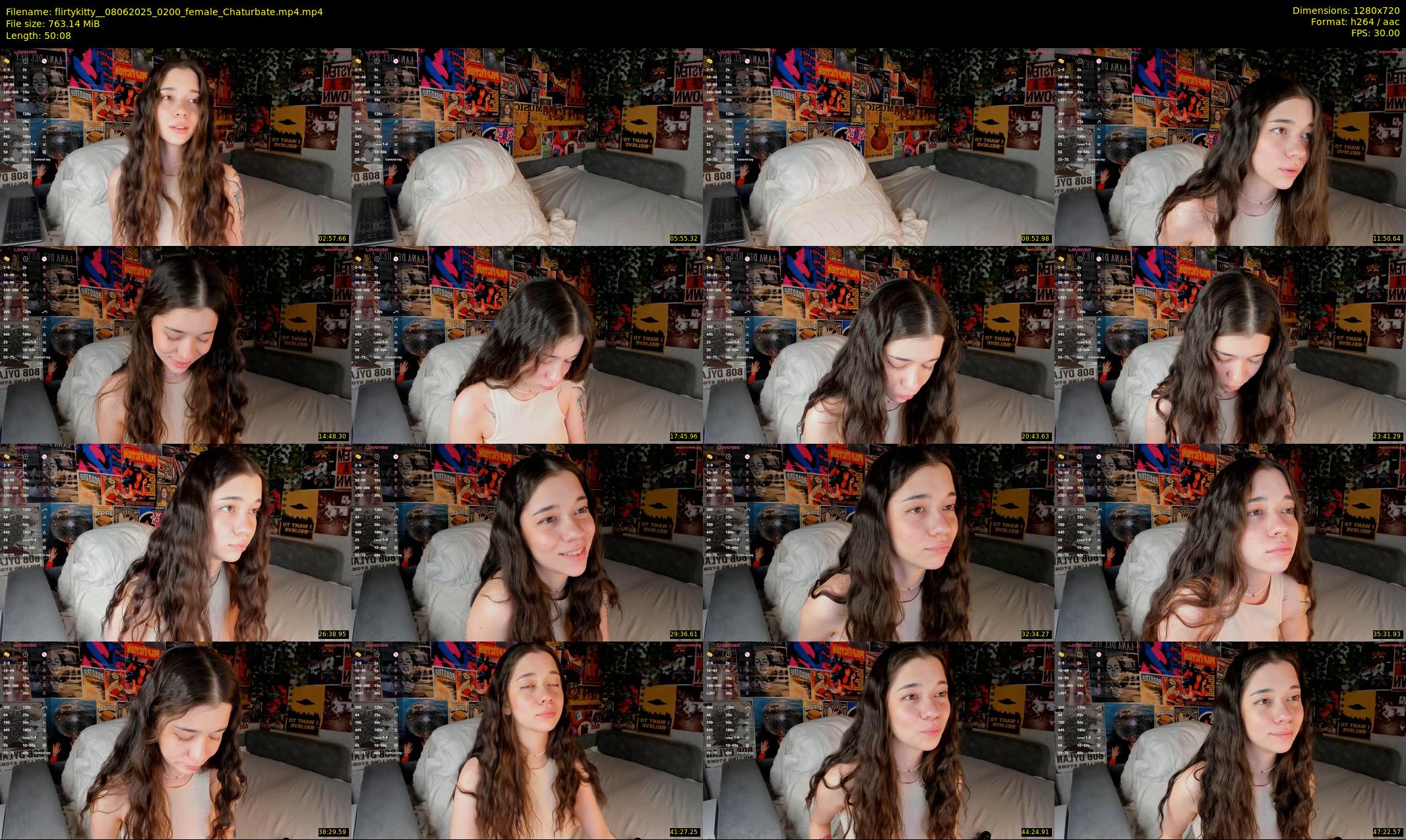flirtykitty_ — 51 minute Chaturbate female cam show recording, 720p, Jun 8, 2025