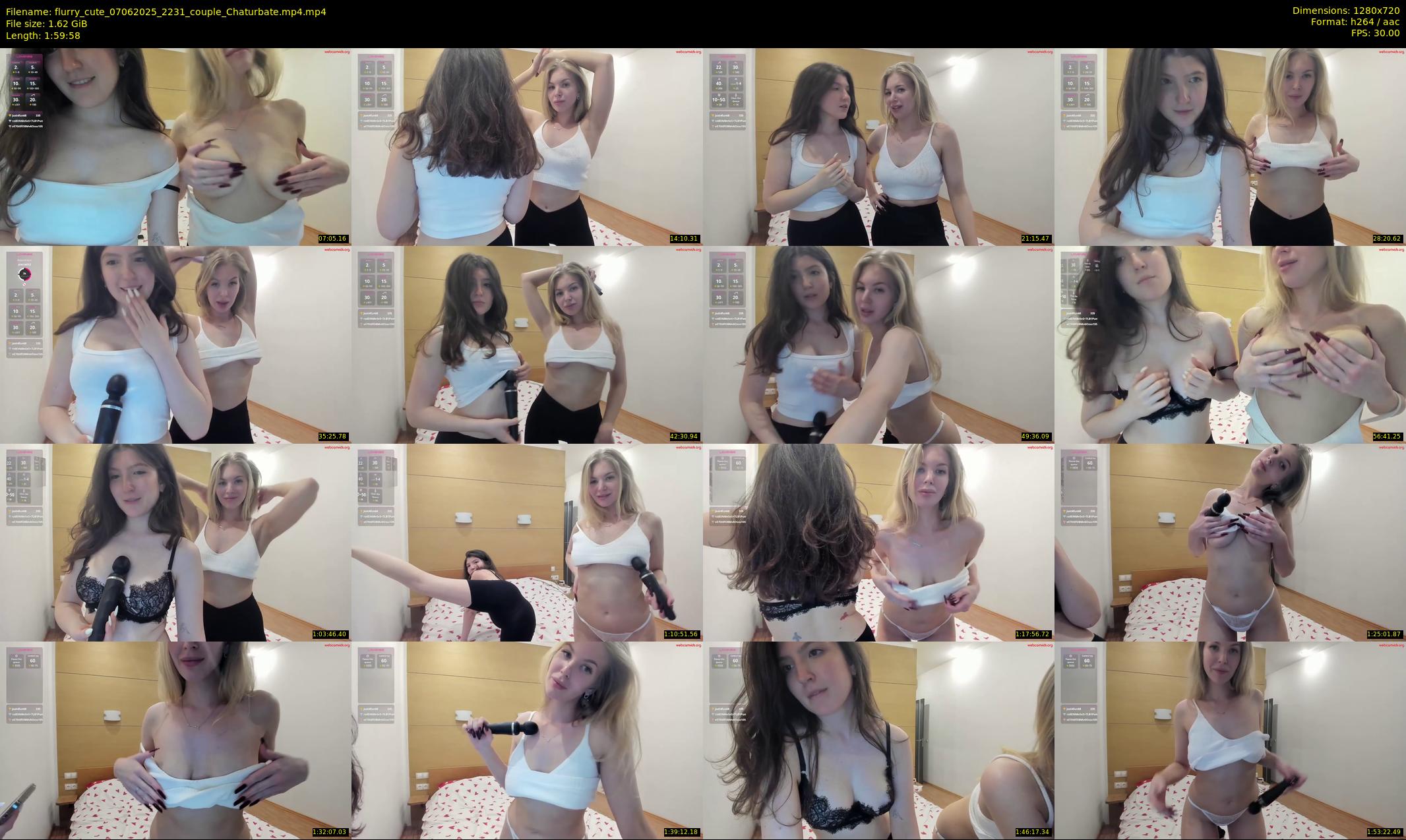 flurry_cute — 120 minute Chaturbate couple cam show recording, 720p, Jun 7, 2025