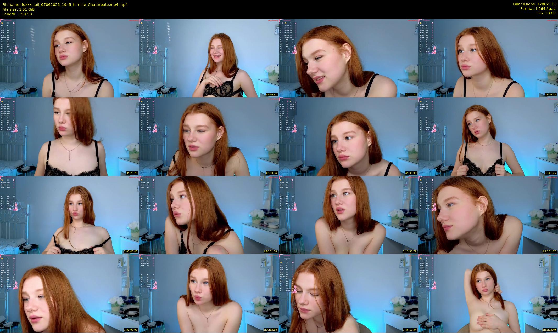 foxxx_tail — 120 minute Chaturbate female cam show recording, 720p, Jun 7, 2025