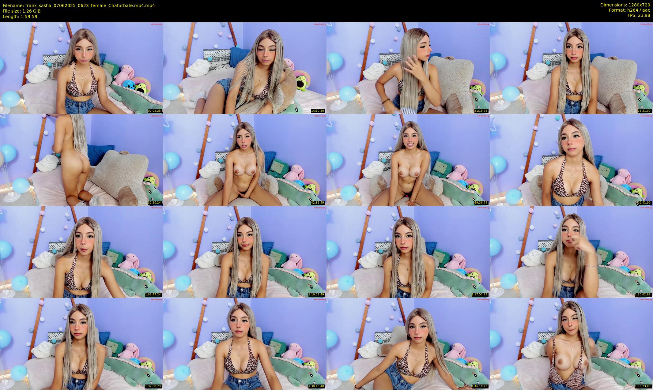 frank_sasha — 120 minute Chaturbate couple cam show recording, 720p, Jun 7, 2025