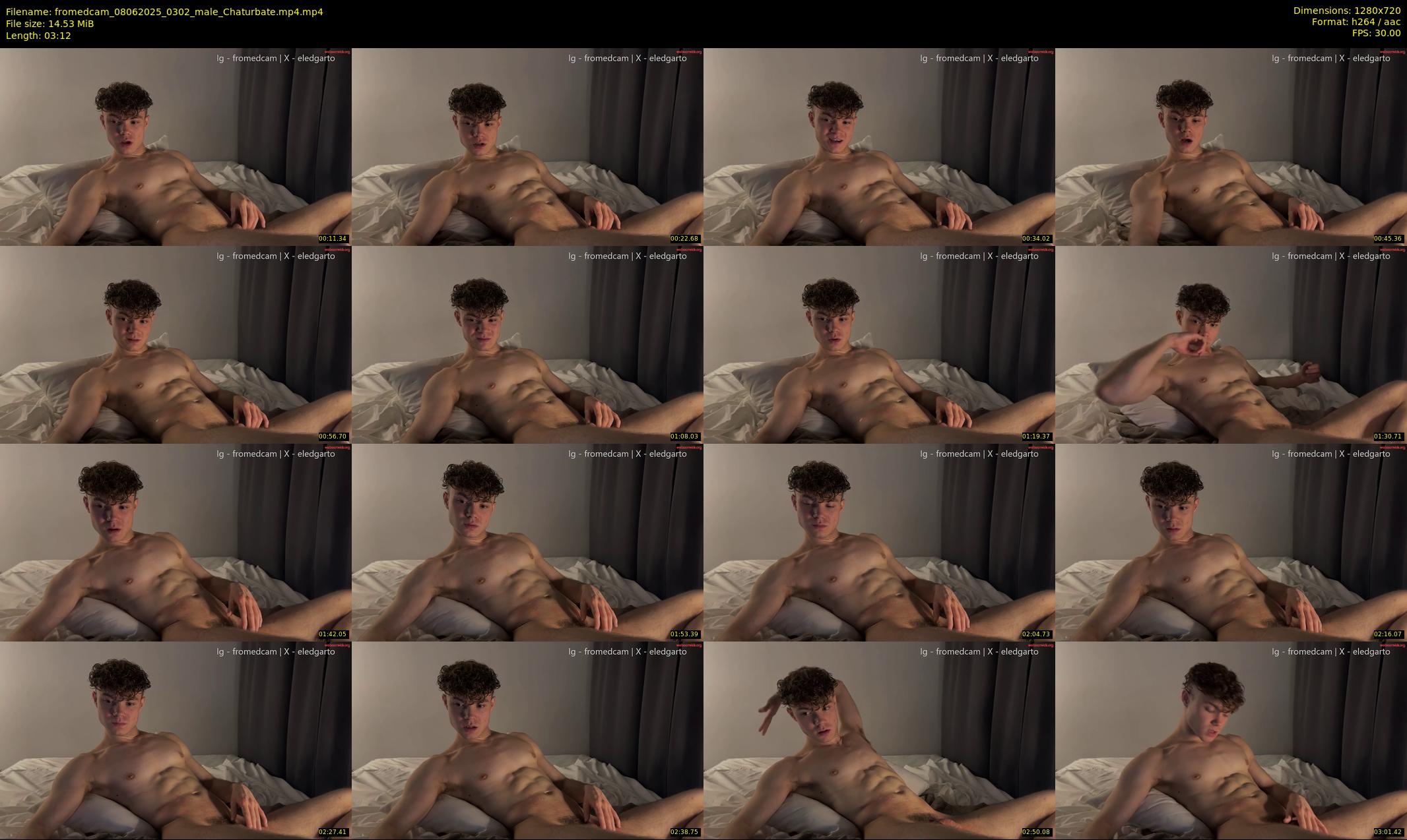fromedcam — 4 minute Chaturbate male cam show recording, 720p, Jun 8, 2025