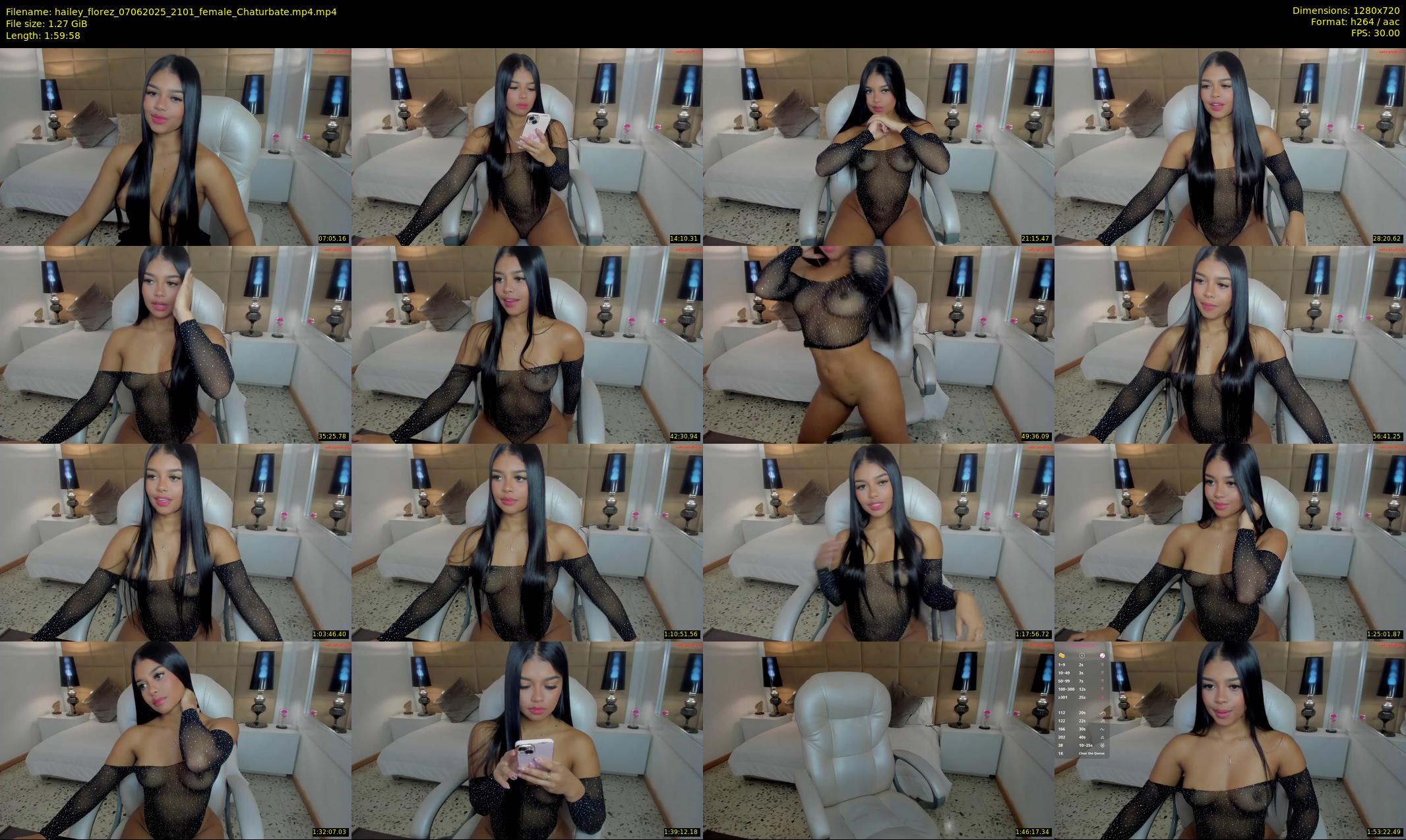 hailey_florez — 120 minute Chaturbate female cam show recording, 720p, Jun 7, 2025