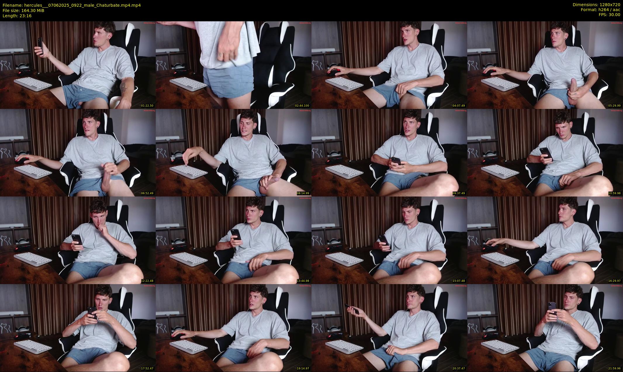hercules__ — 24 minute Chaturbate male cam show recording, 720p, Jun 7, 2025