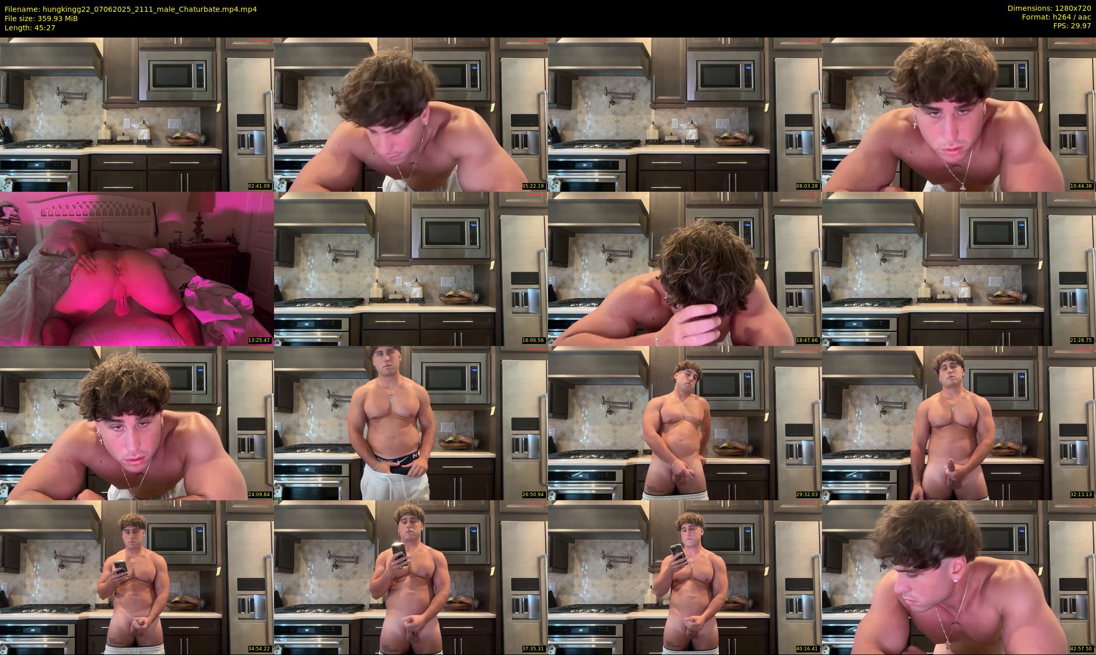 hungkingg22 — 46 minute Chaturbate male cam show recording, 720p, Jun 7, 2025