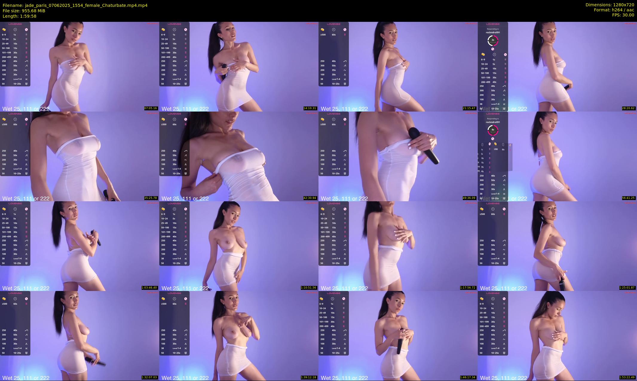jade_paris — 120 minute Chaturbate female cam show recording, 720p, Jun 7, 2025