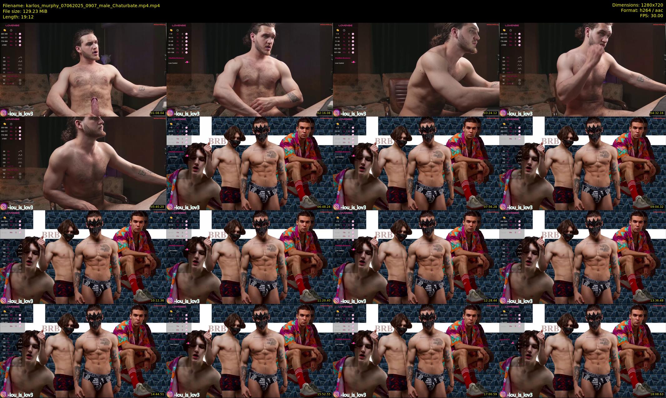 karlos_murphy — 20 minute Chaturbate male cam show recording, 720p, Jun 7, 2025