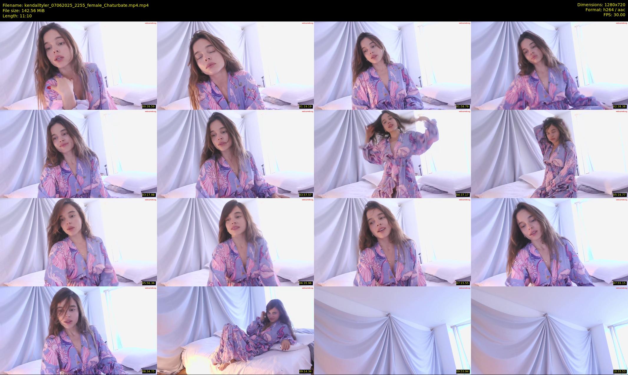 kendalltyler — 12 minute Chaturbate female cam show recording, 720p, Jun 7, 2025